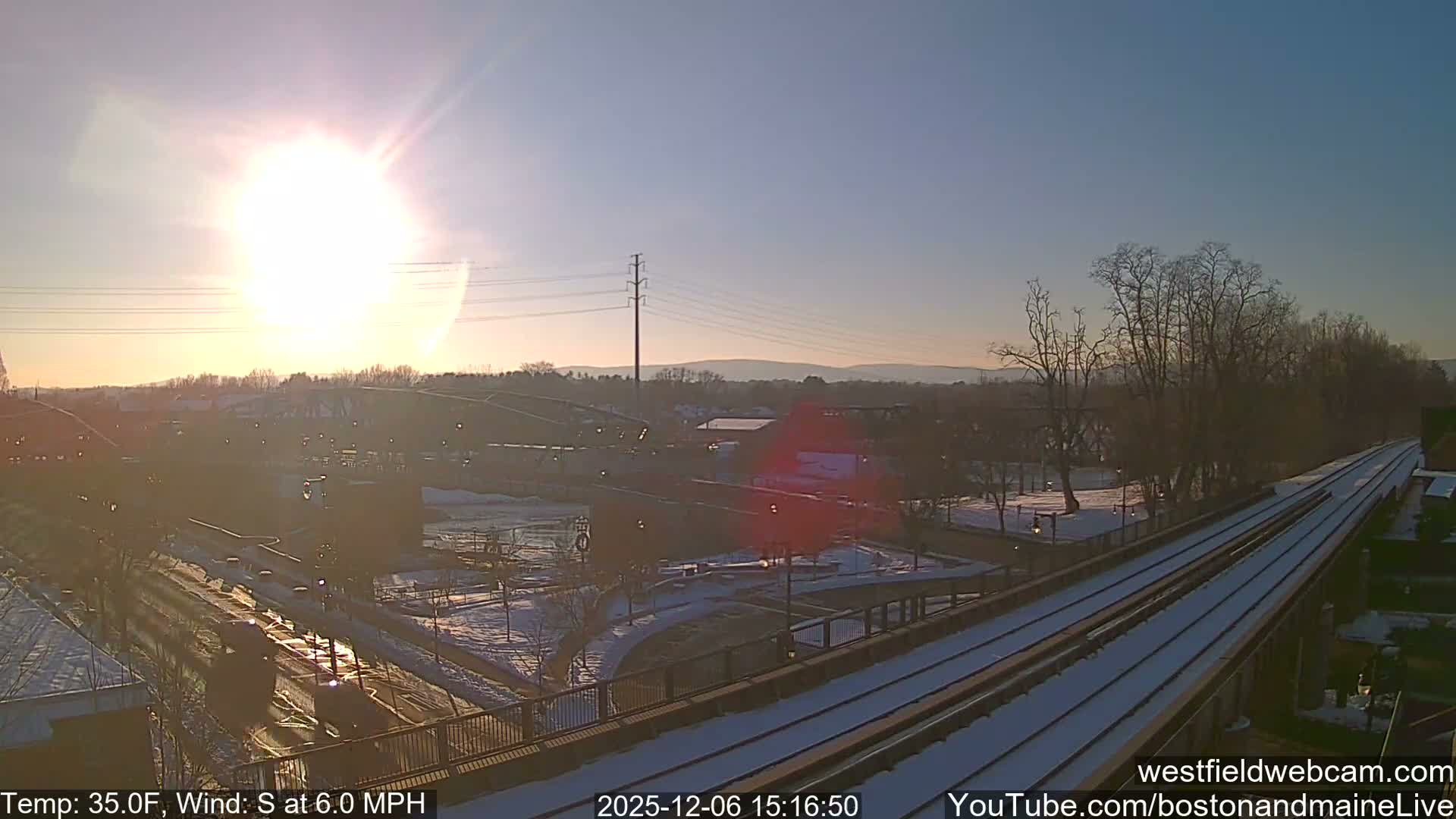 Westfield Railway Live Cam -  Massachusetts, USA