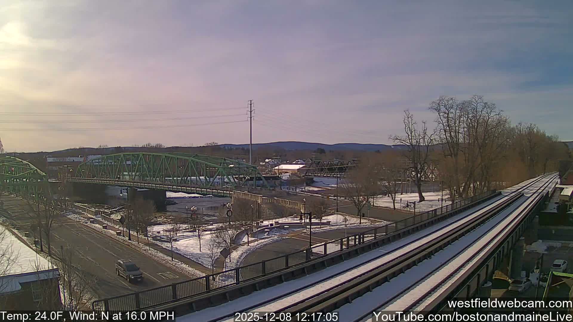 Westfield Railway Live Cam -  Massachusetts, USA