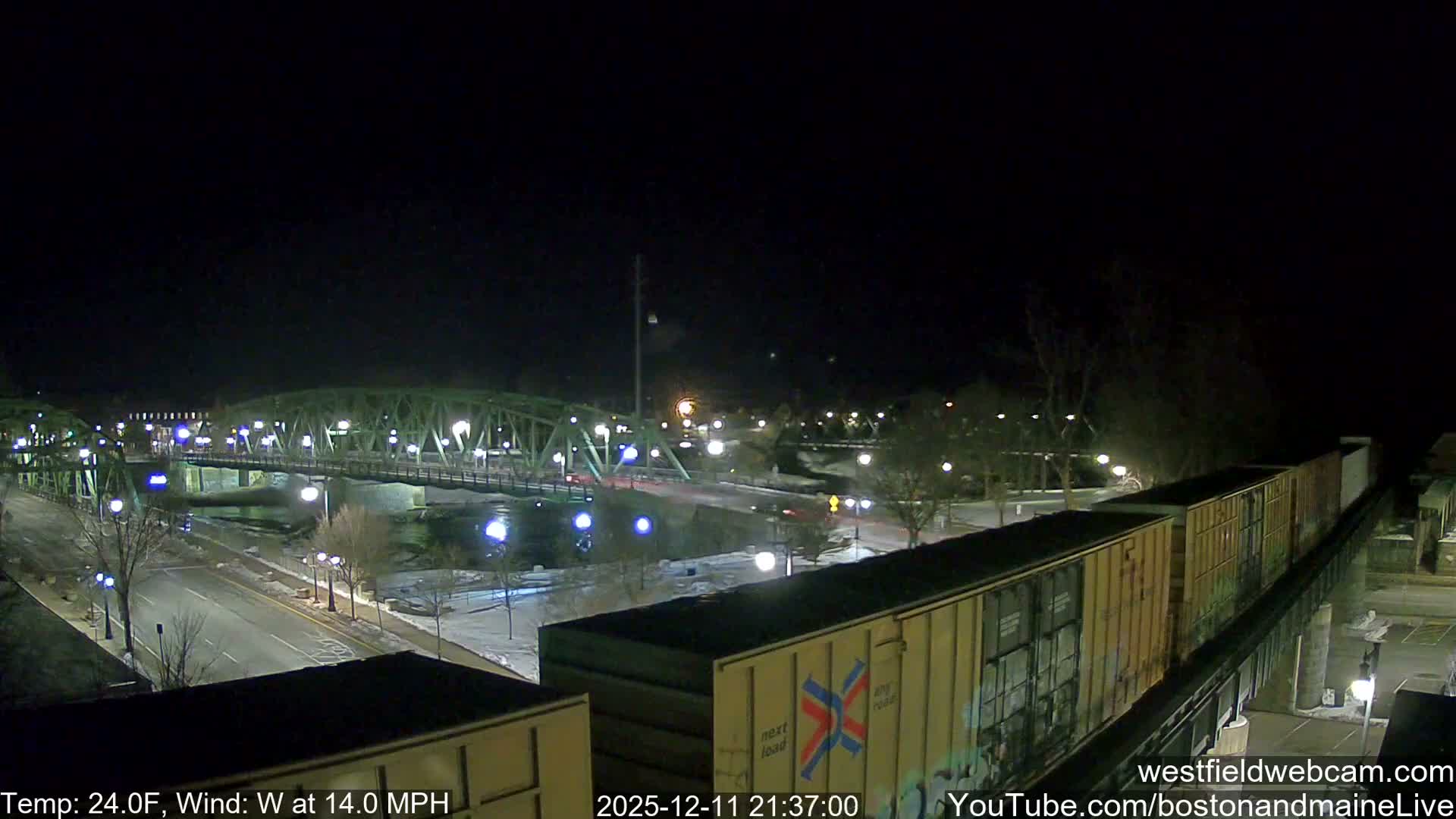 Westfield Railway Live Cam -  Massachusetts, USA