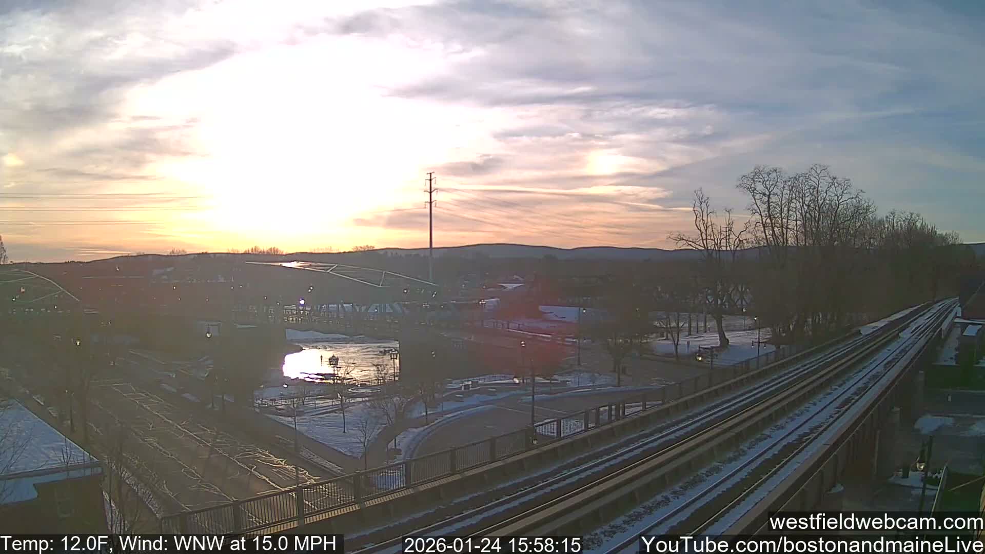 Westfield Railway Live Cam -  Massachusetts, USA