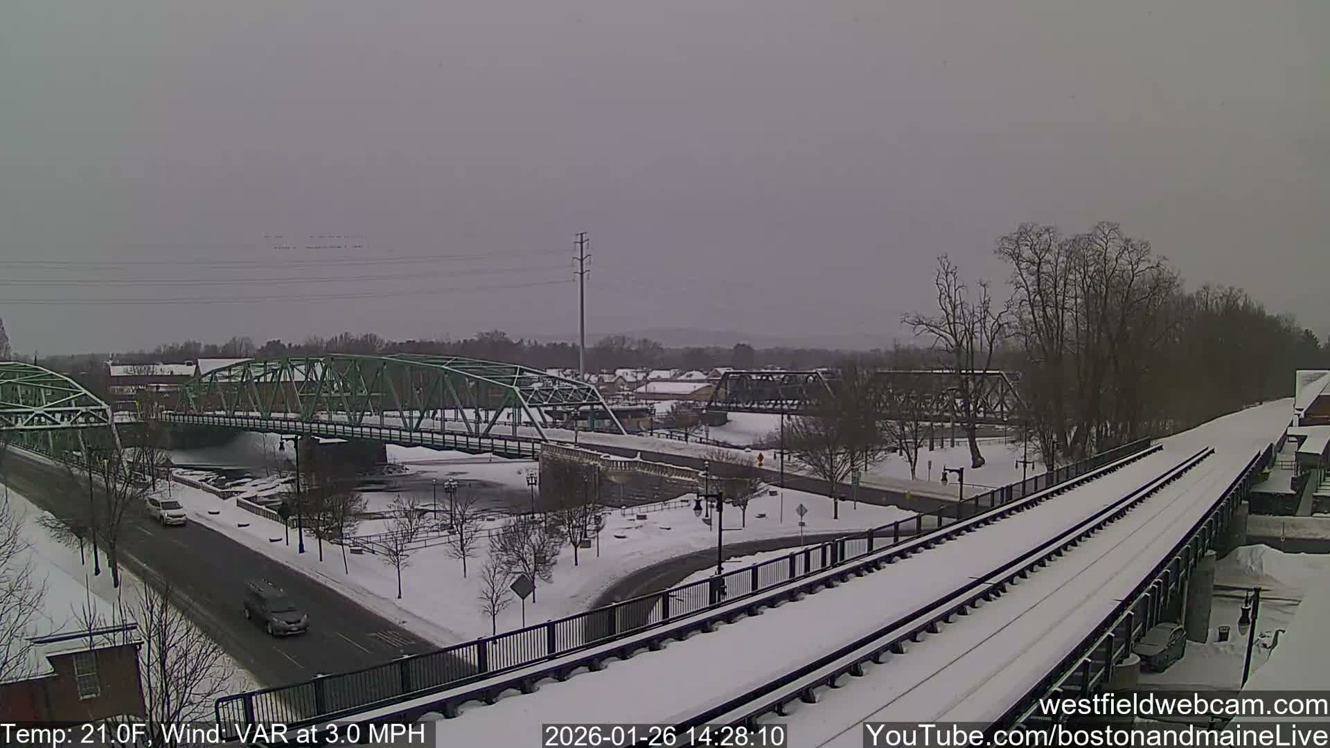 Westfield Railway Live Cam -  Massachusetts, USA