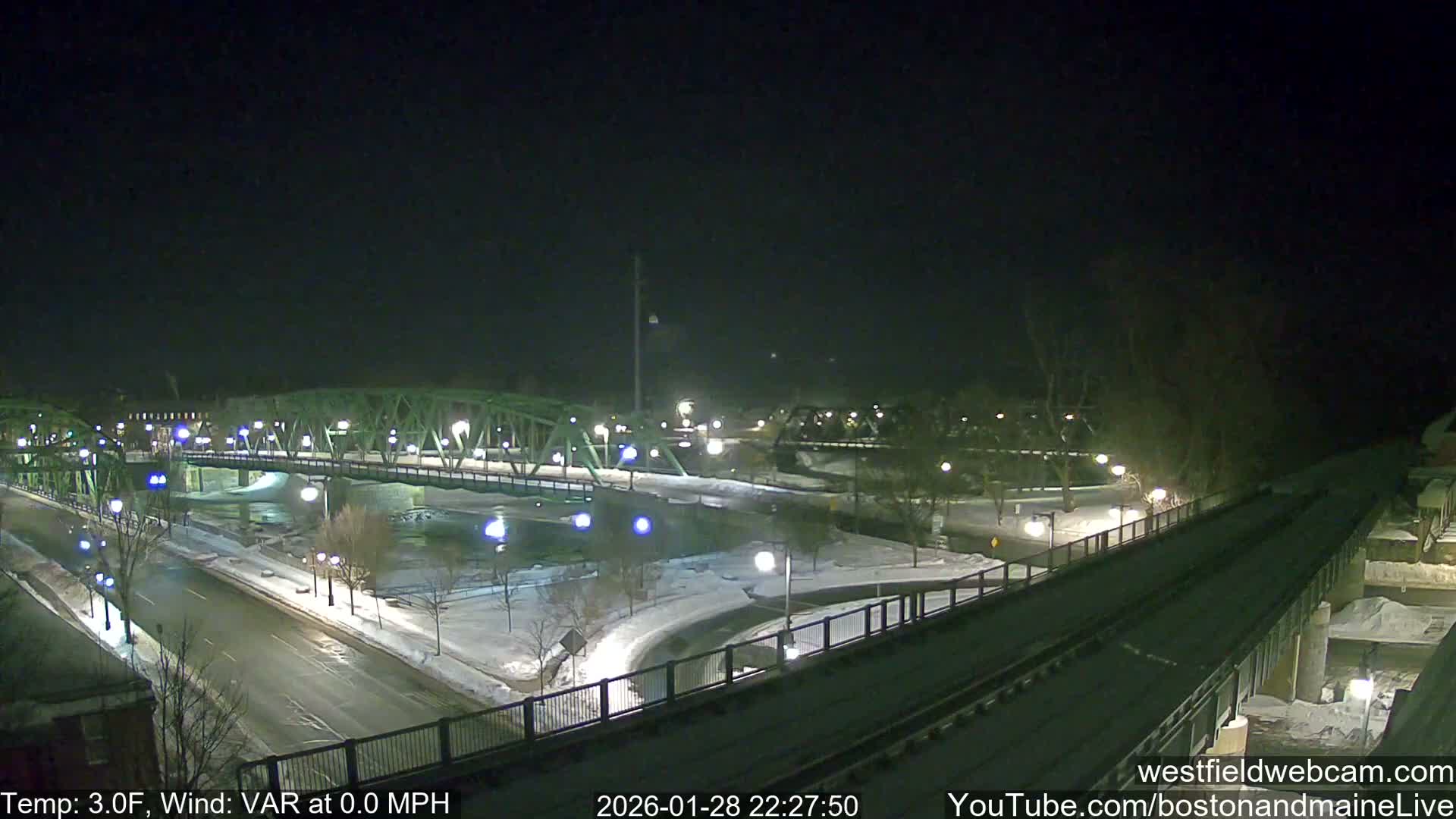 Westfield Railway Live Cam -  Massachusetts, USA