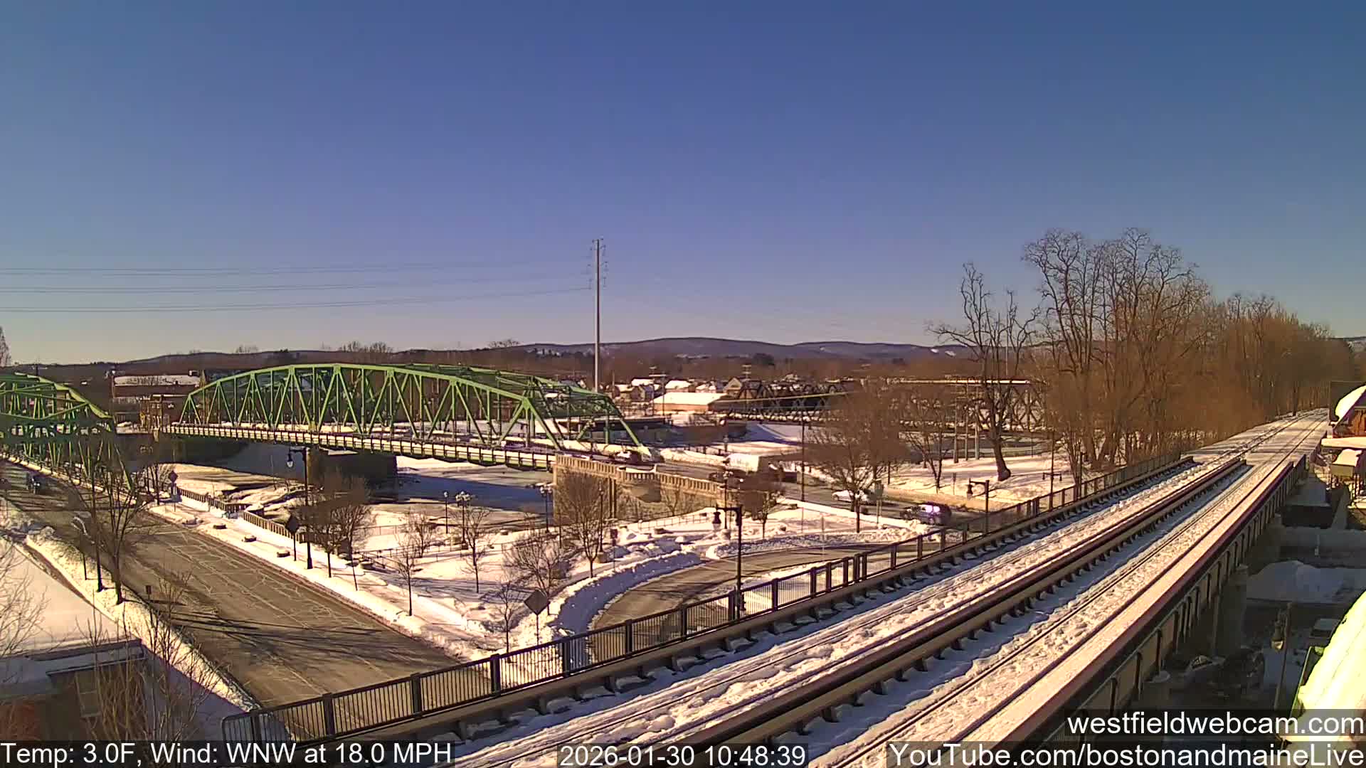 Westfield Railway Live Cam -  Massachusetts, USA