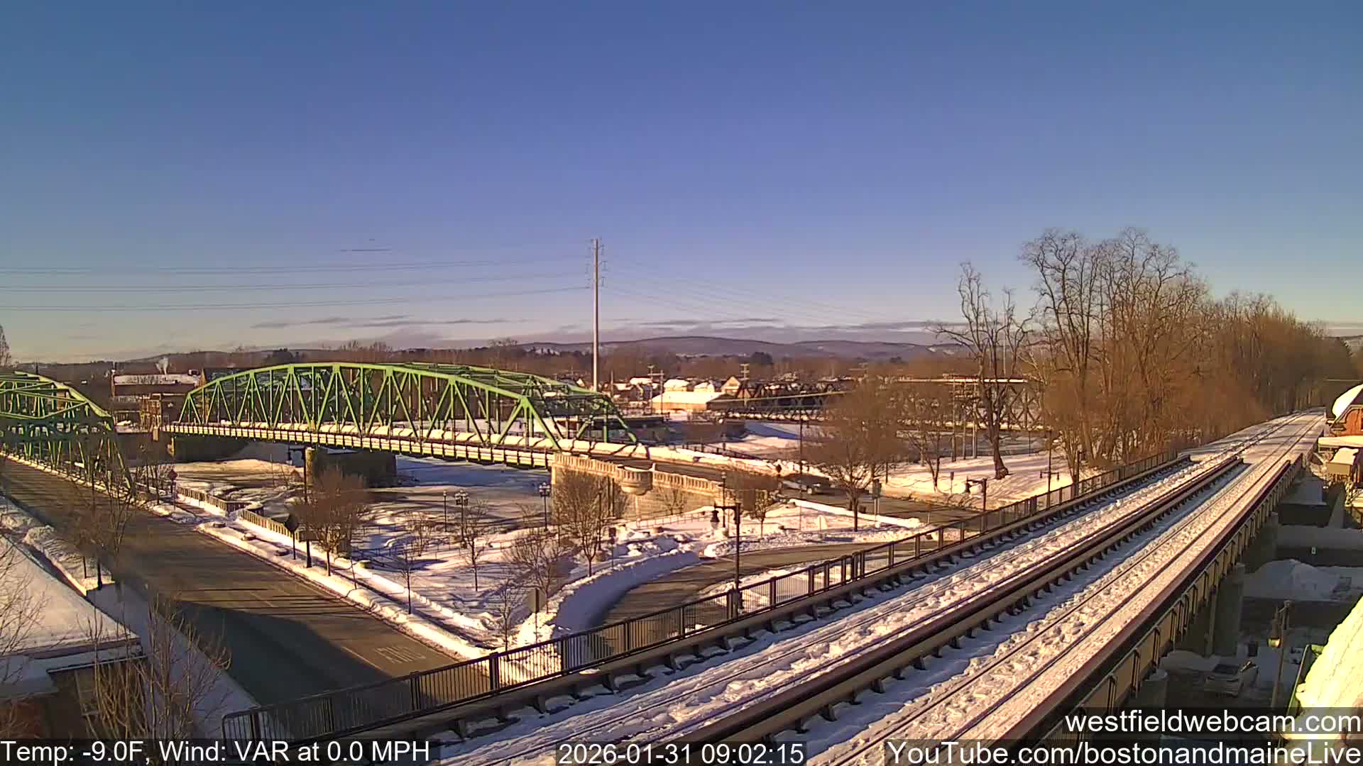 Westfield Railway Live Cam -  Massachusetts, USA