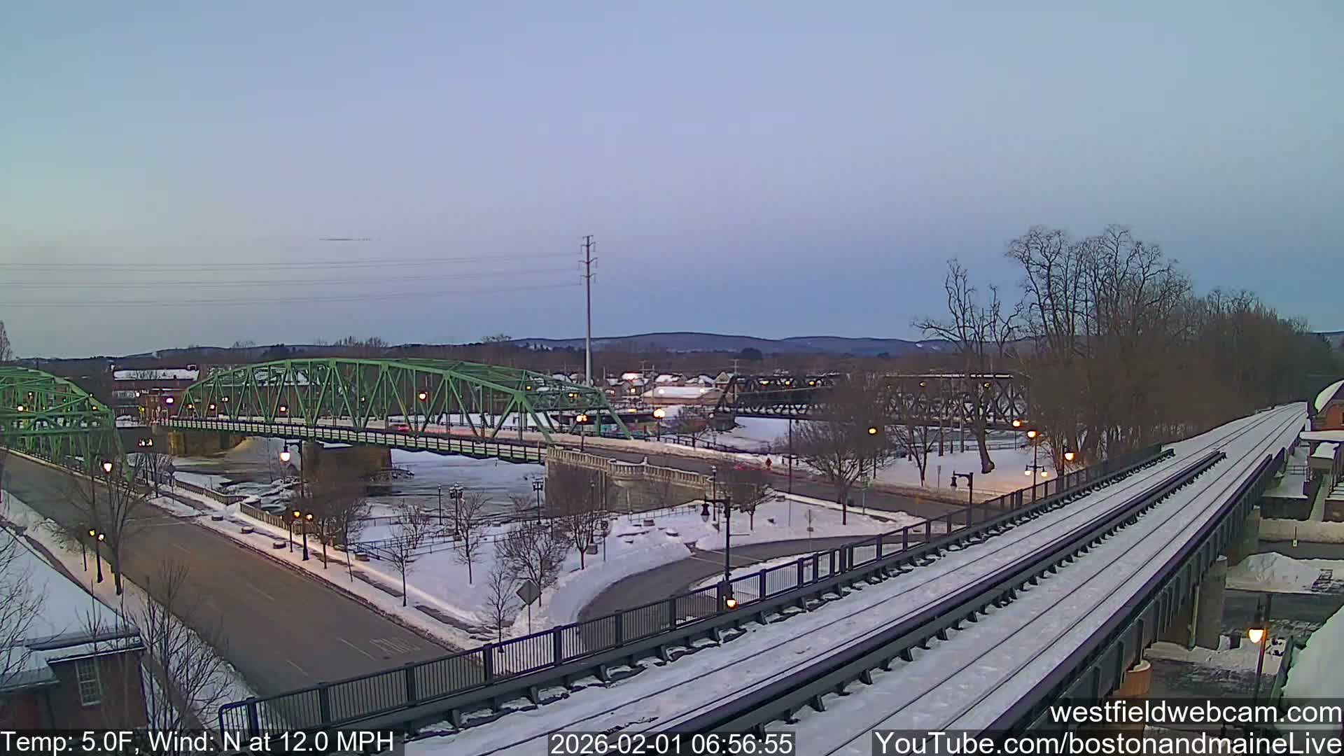 Westfield Railway Live Cam -  Massachusetts, USA