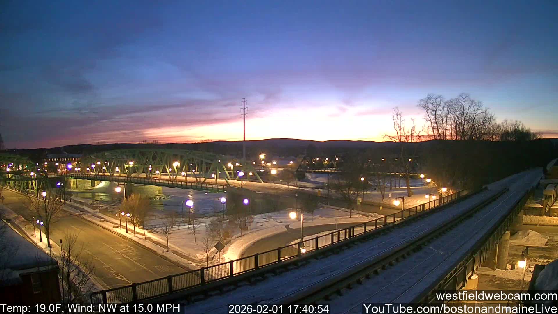 Westfield Railway Live Cam -  Massachusetts, USA