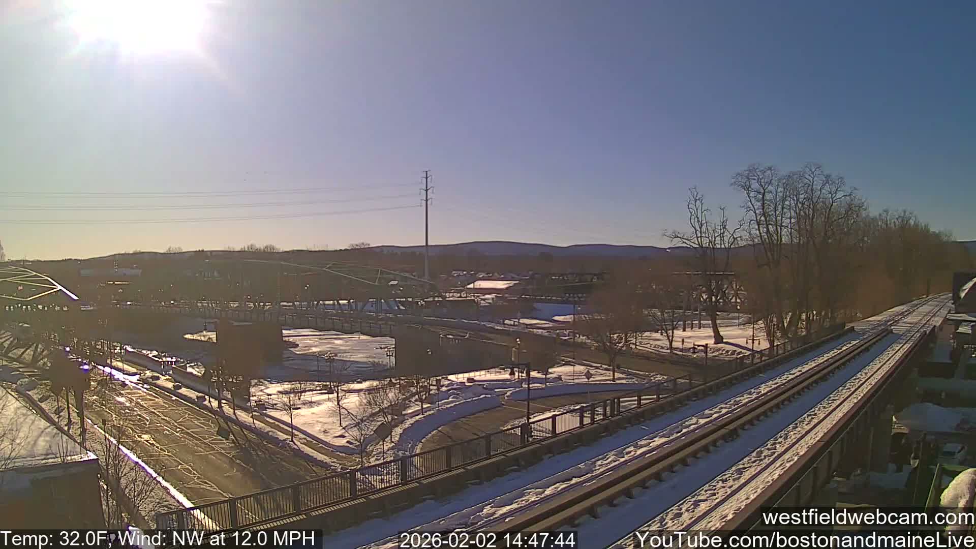 Westfield Railway Live Cam -  Massachusetts, USA