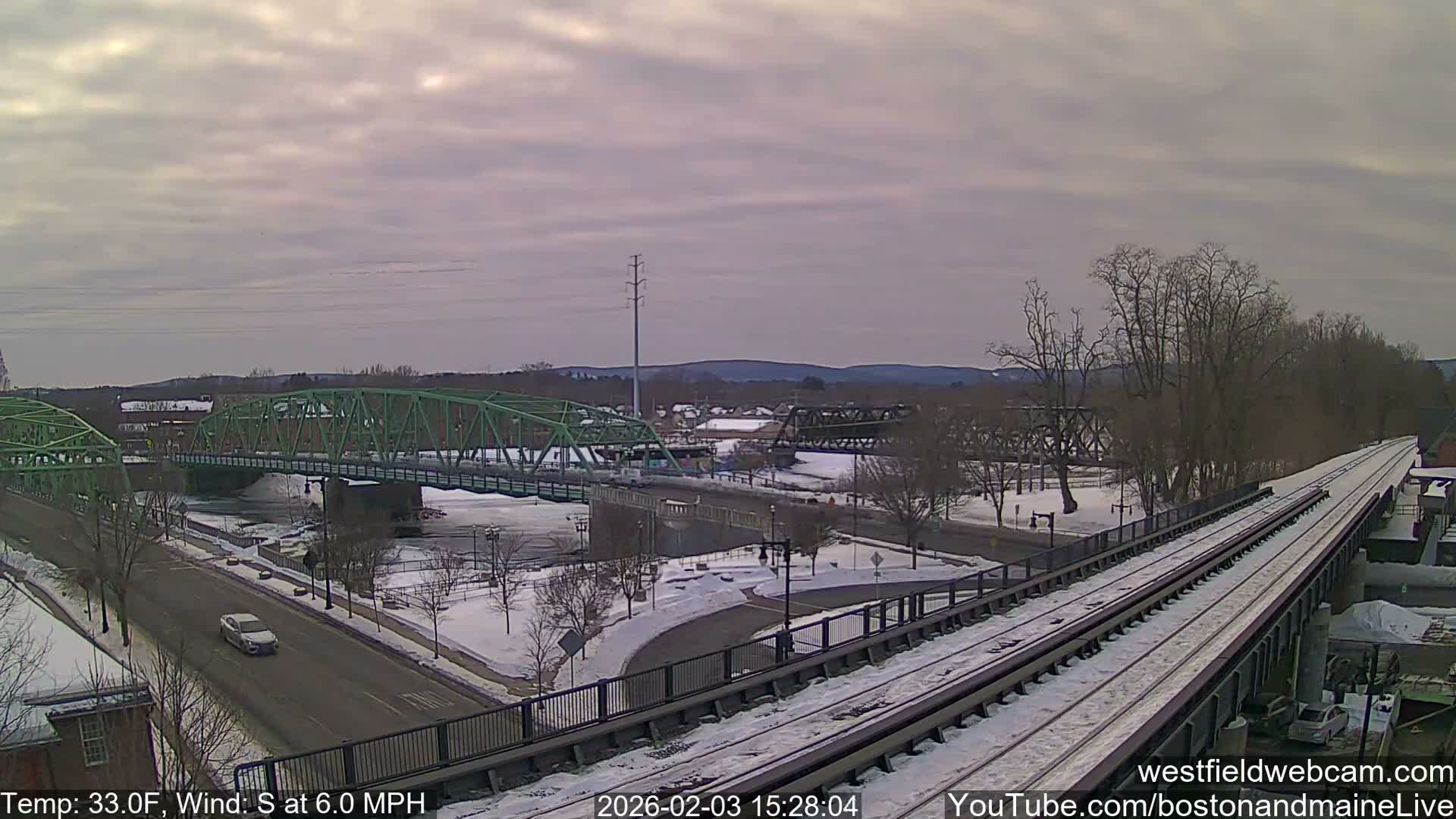 Westfield Railway Live Cam -  Massachusetts, USA