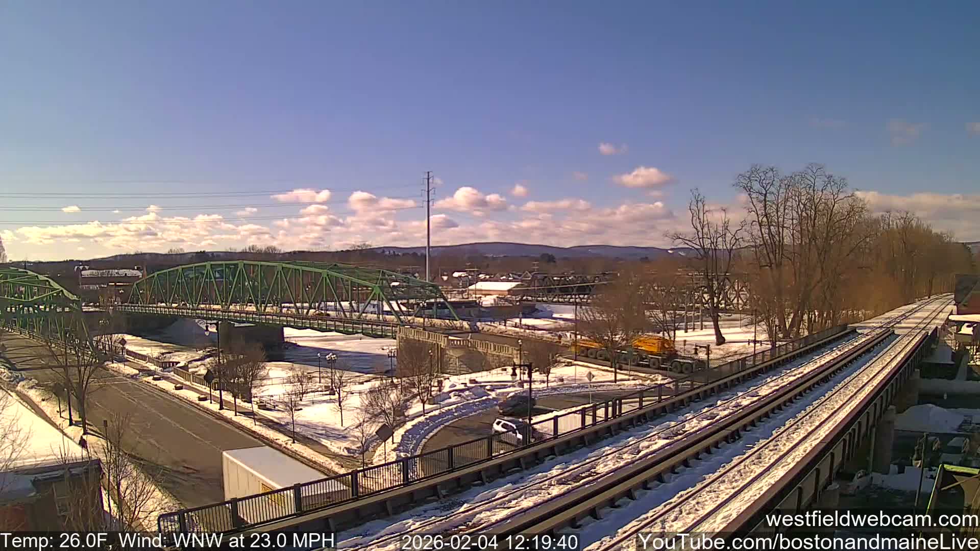 Westfield Railway Live Cam -  Massachusetts, USA