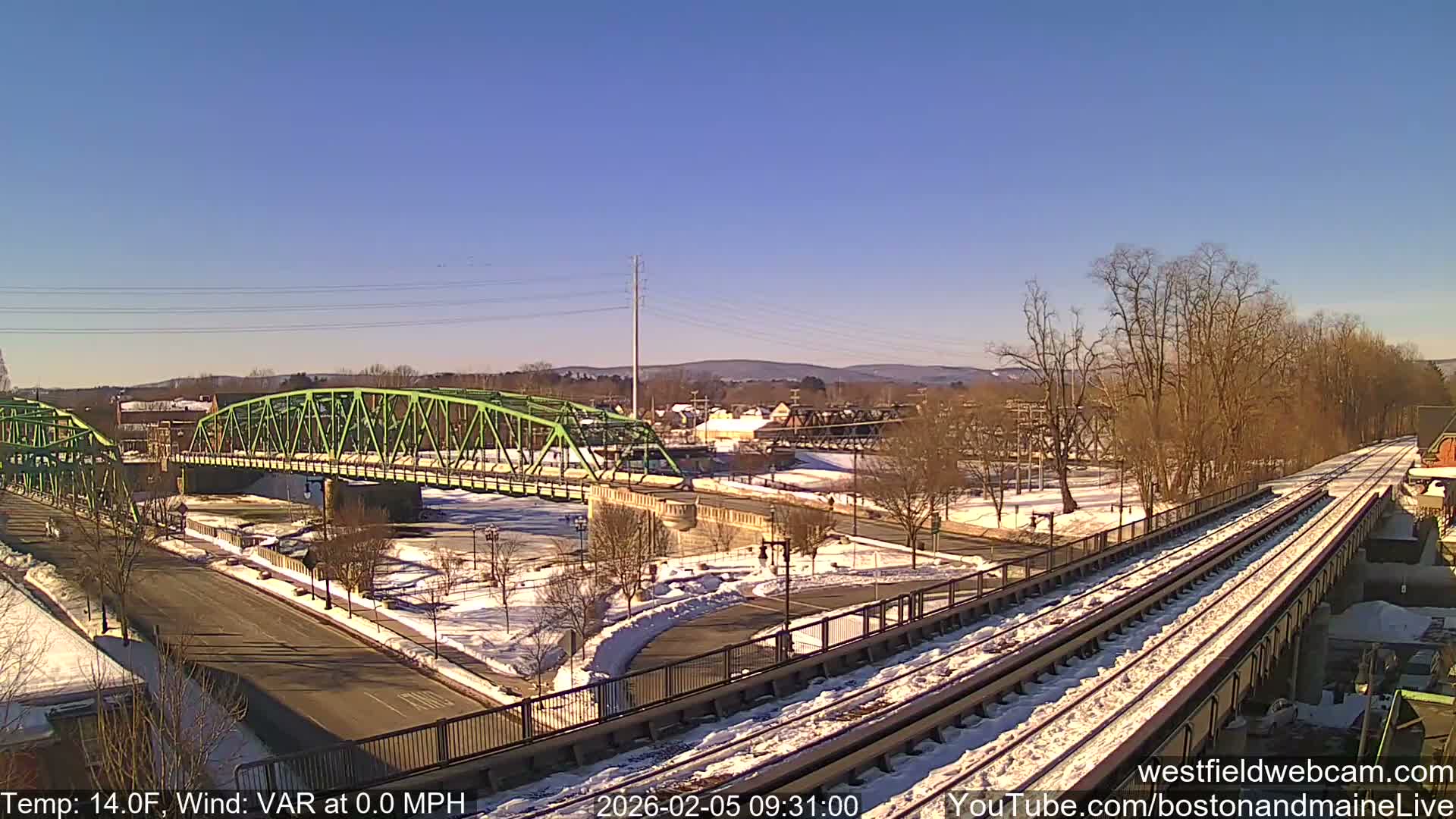 Westfield Railway Live Cam -  Massachusetts, USA