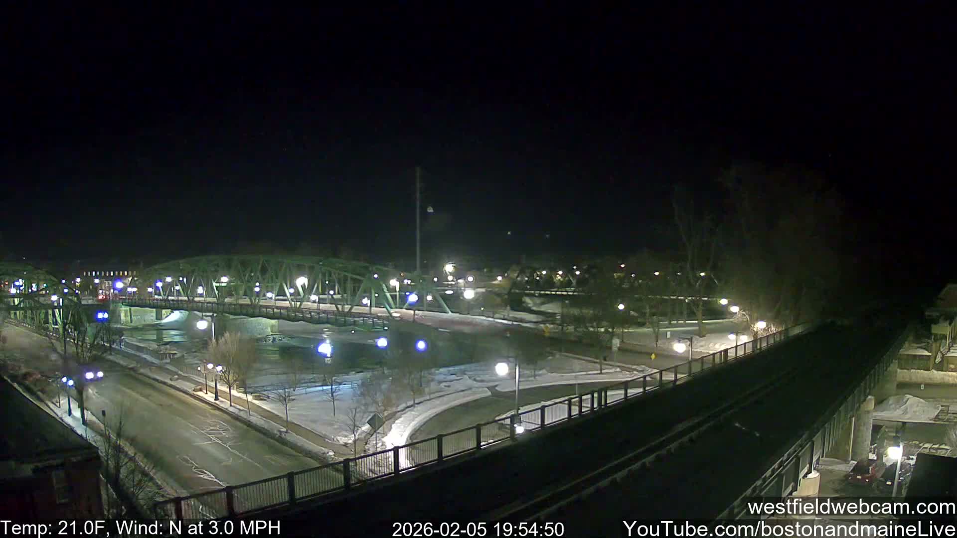 Westfield Railway Live Cam -  Massachusetts, USA