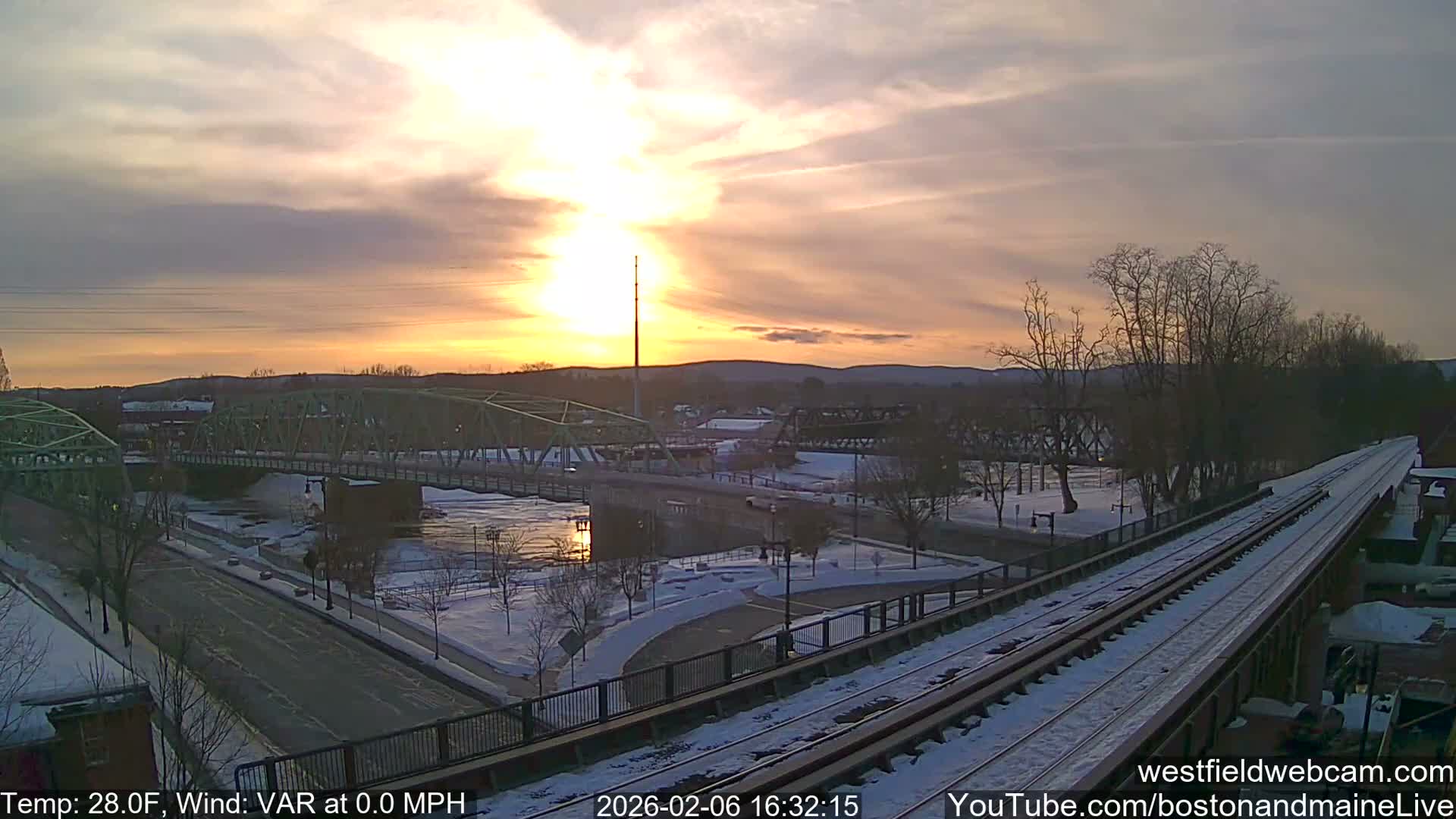 Westfield Railway Live Cam -  Massachusetts, USA