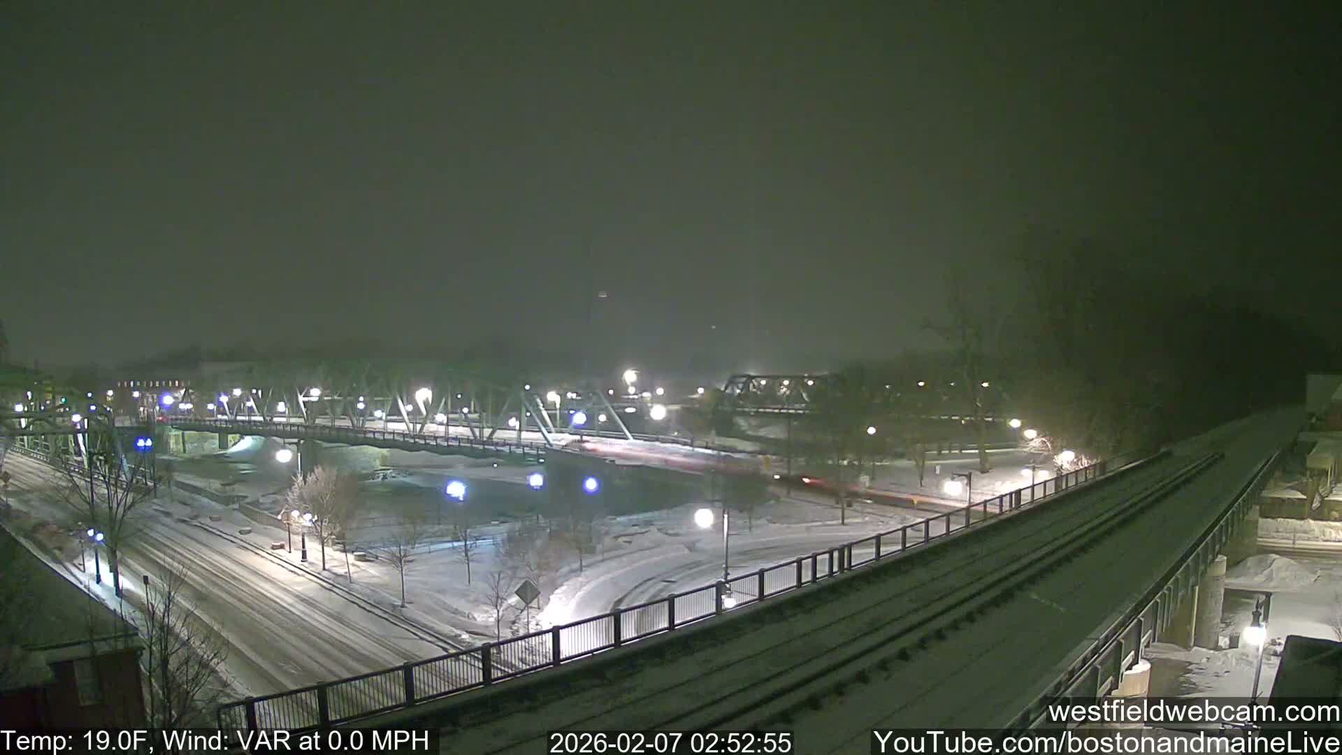 Westfield Railway Live Cam -  Massachusetts, USA