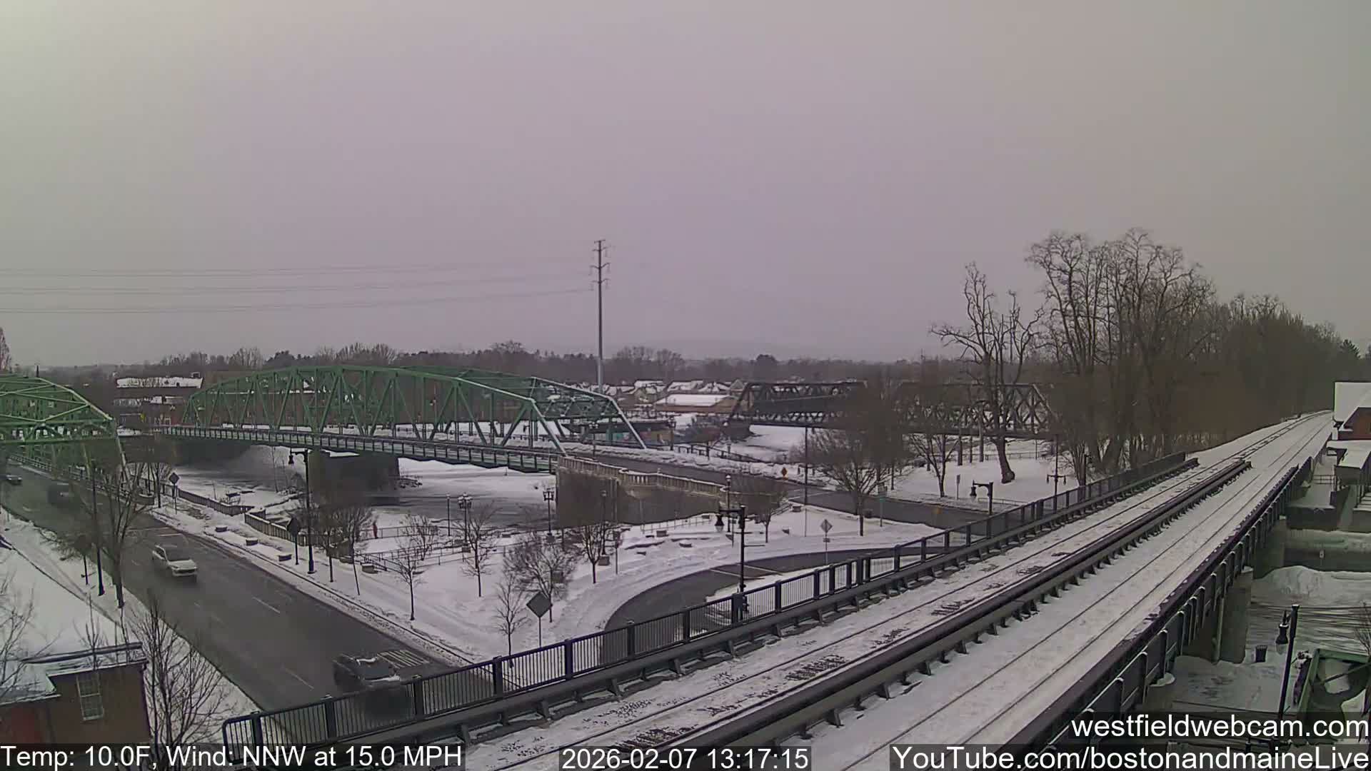 Westfield Railway Live Cam -  Massachusetts, USA