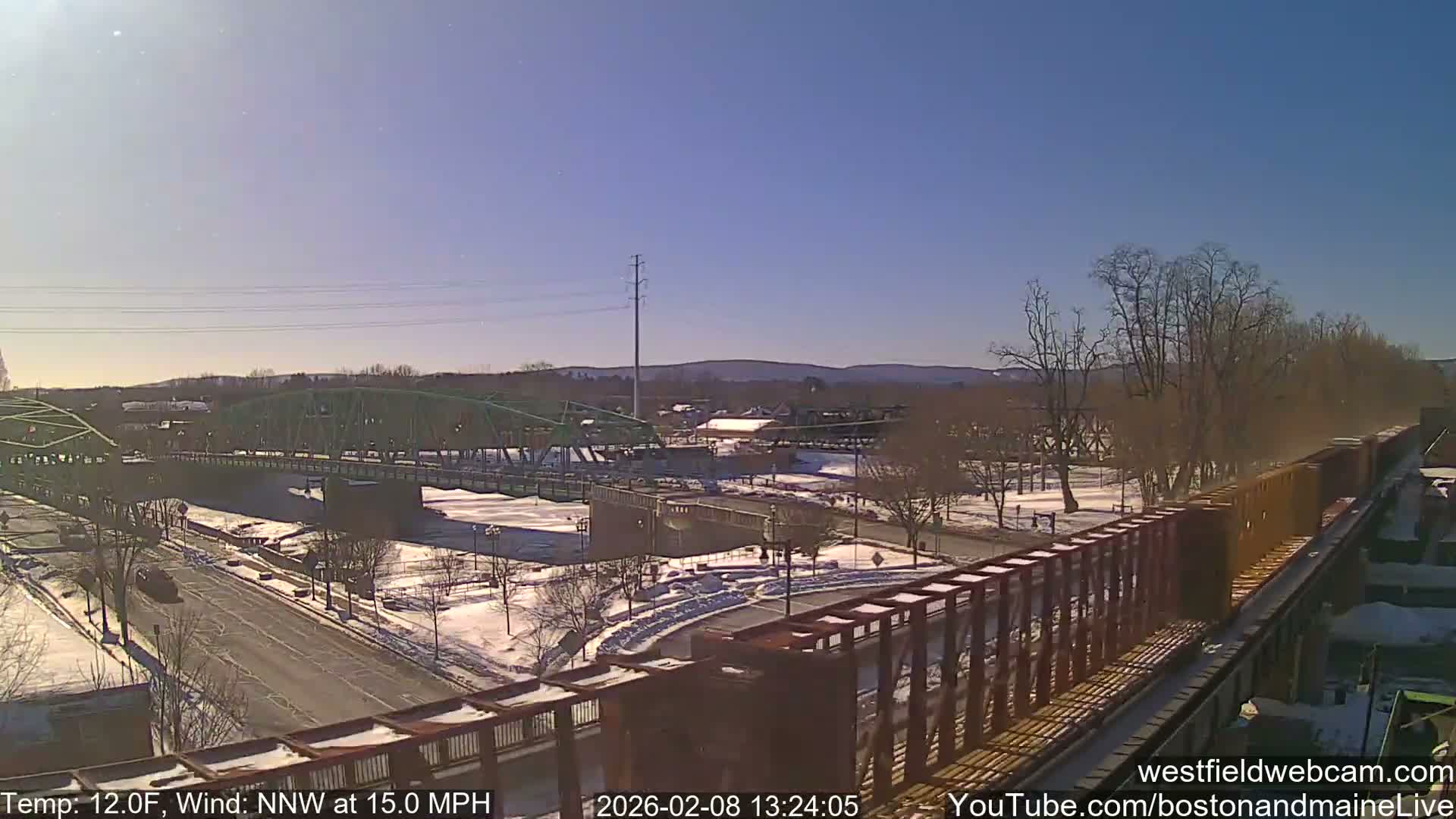 Westfield Railway Live Cam -  Massachusetts, USA