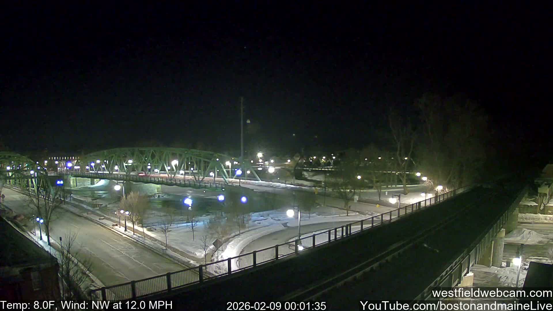 Westfield Railway Live Cam -  Massachusetts, USA