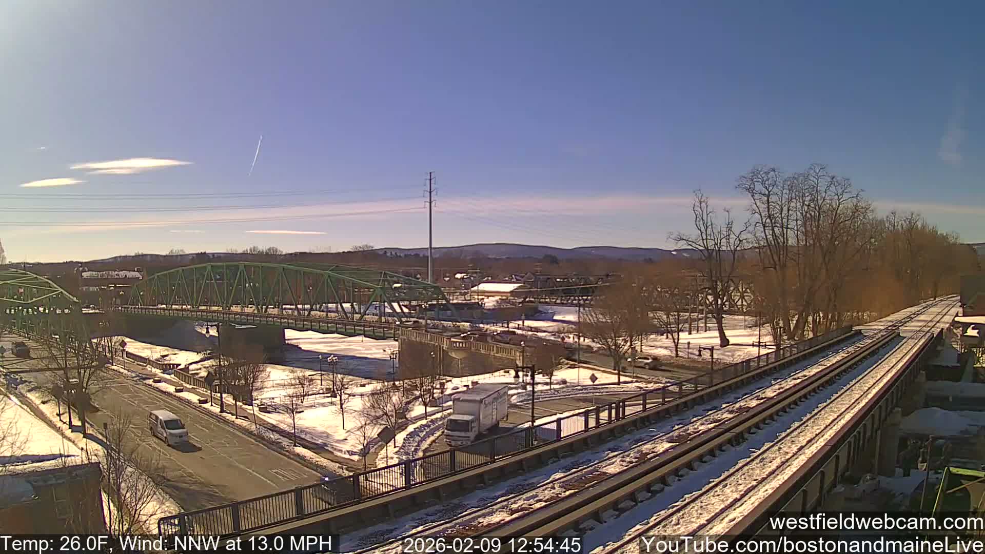 Westfield Railway Live Cam -  Massachusetts, USA