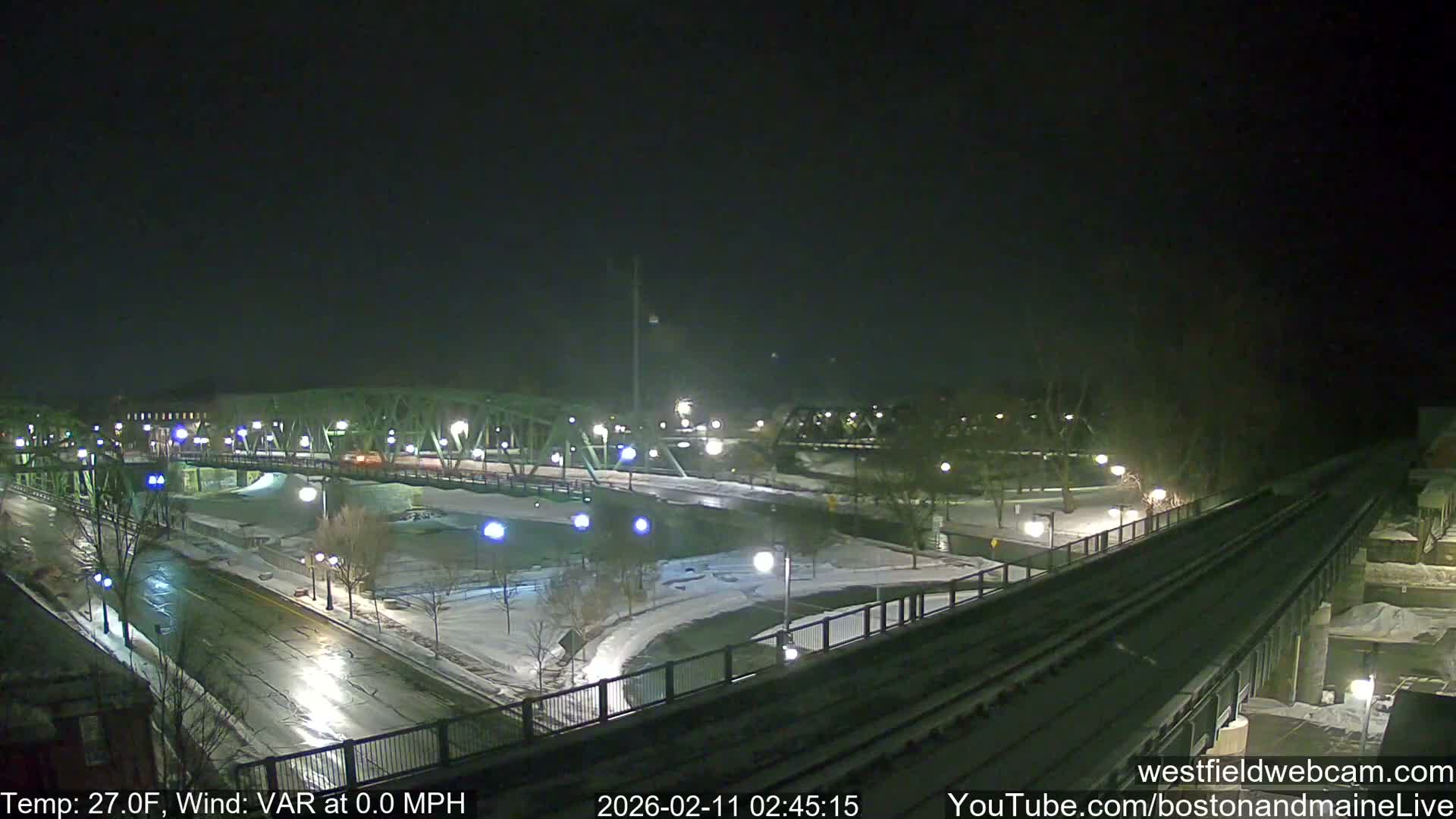 Westfield Railway Live Cam -  Massachusetts, USA