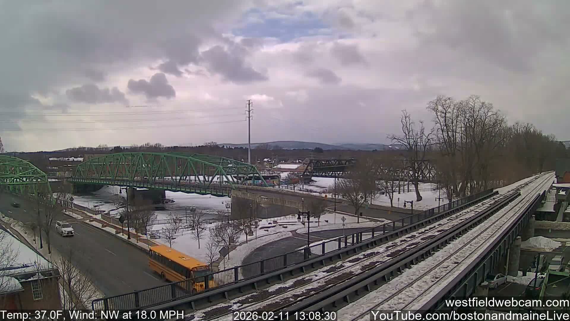 Westfield Railway Live Cam -  Massachusetts, USA