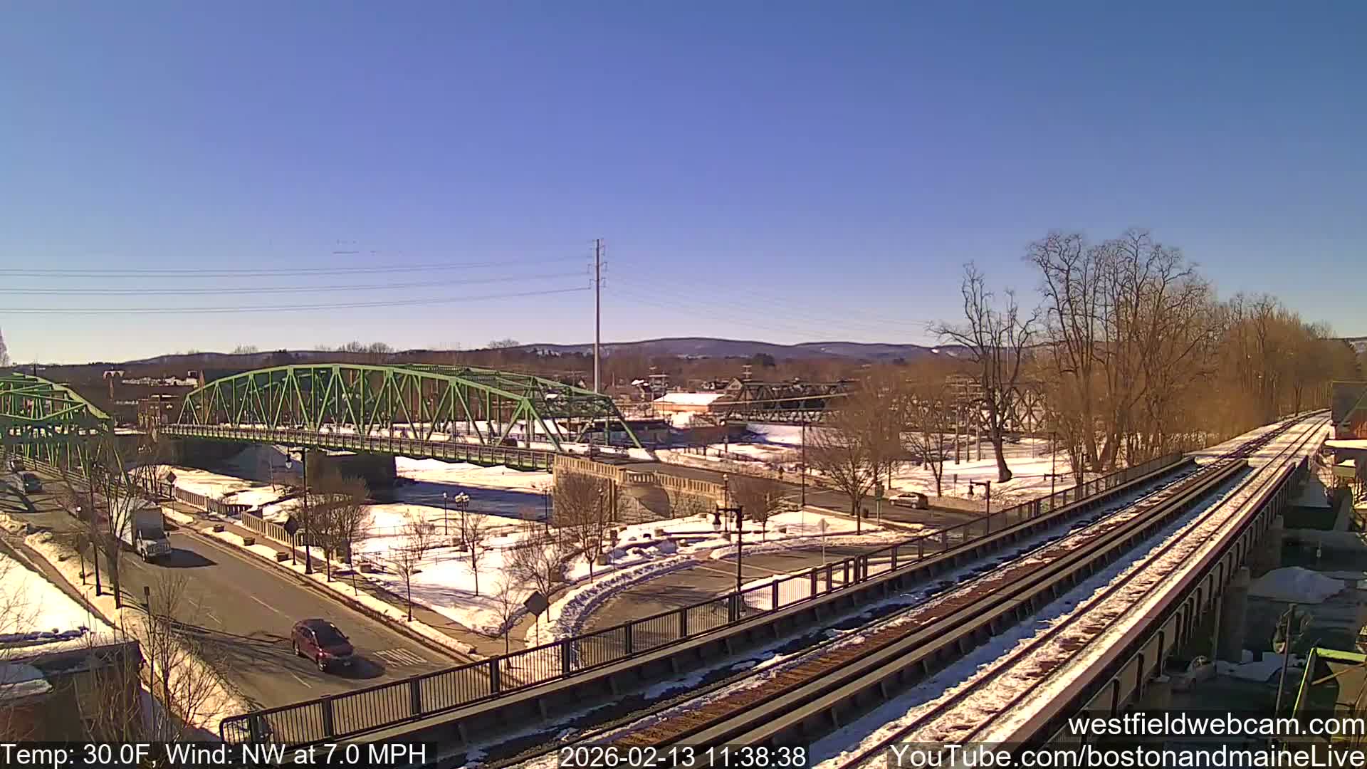 Westfield Railway Live Cam -  Massachusetts, USA