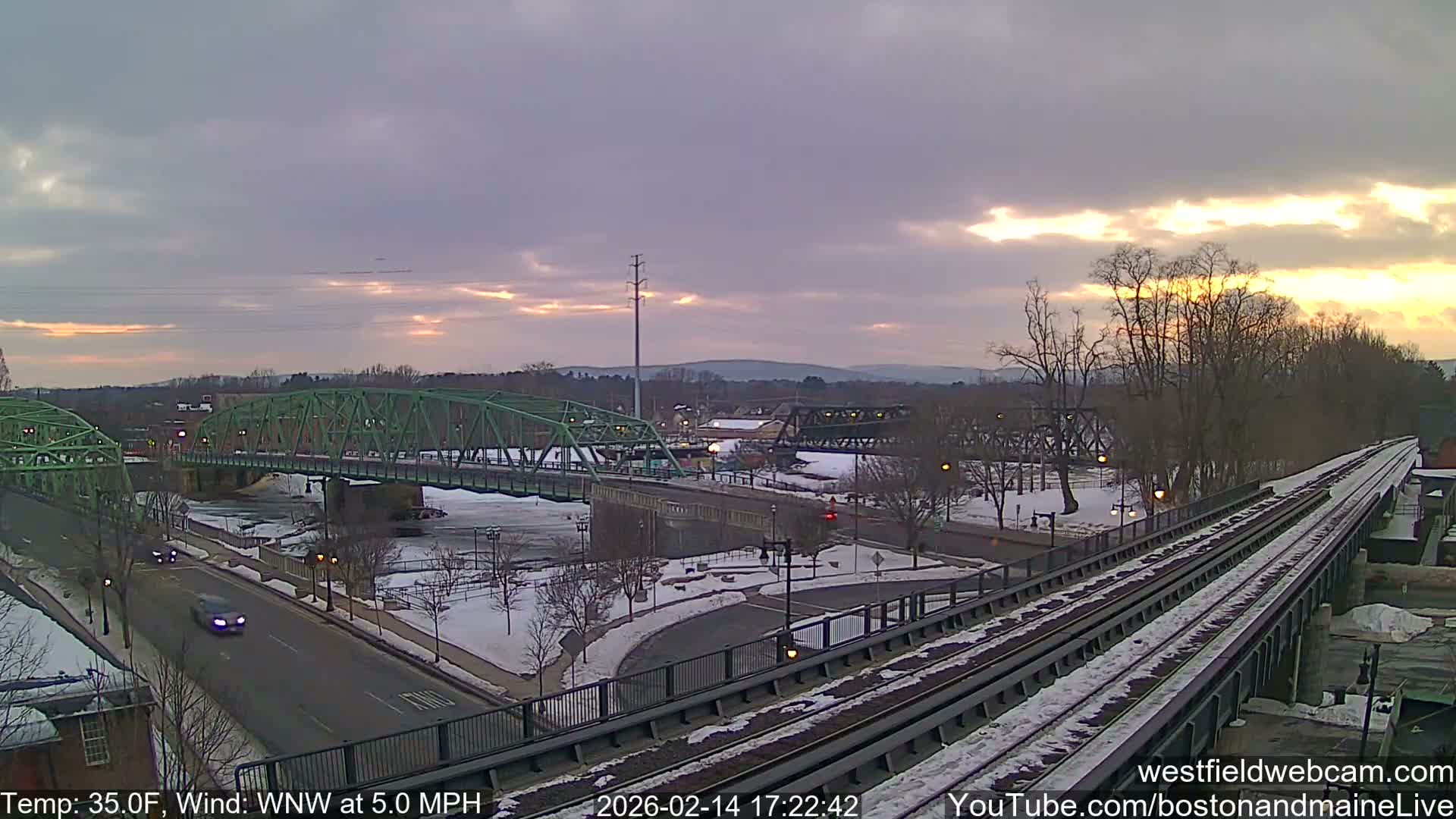Westfield Railway Live Cam -  Massachusetts, USA