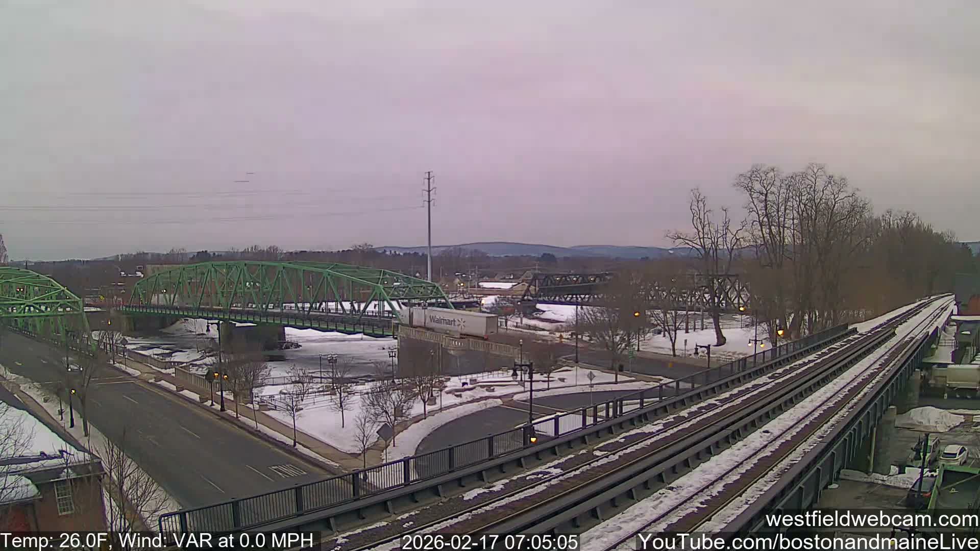 Westfield Railway Live Cam -  Massachusetts, USA