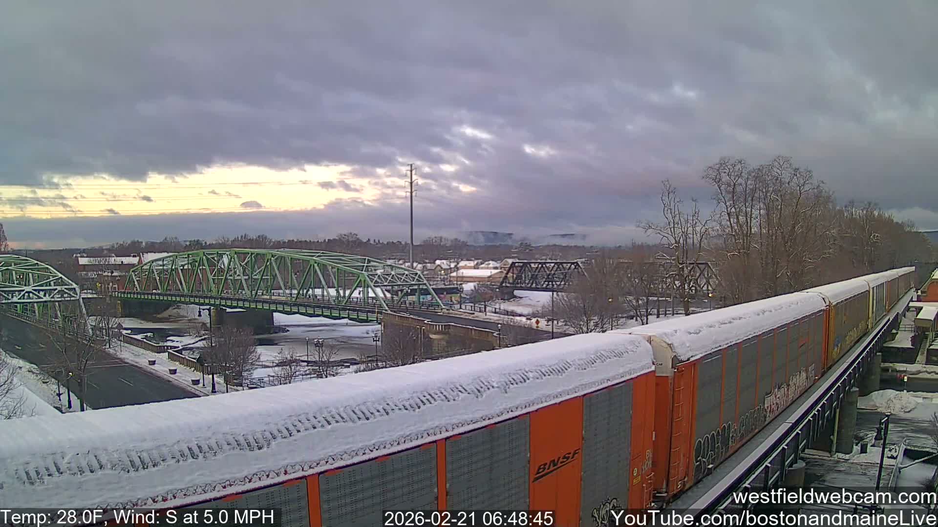 Westfield Railway Live Cam -  Massachusetts, USA