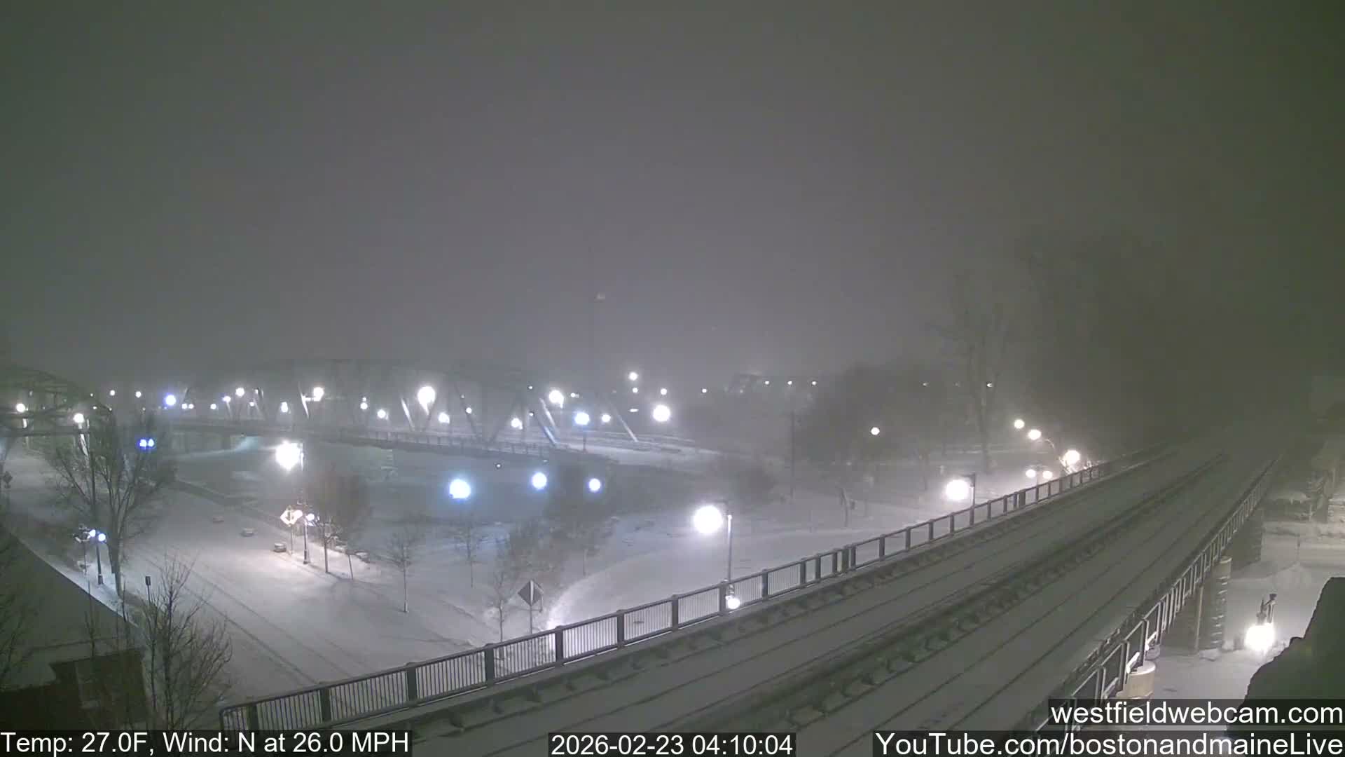 Westfield Railway Live Cam -  Massachusetts, USA