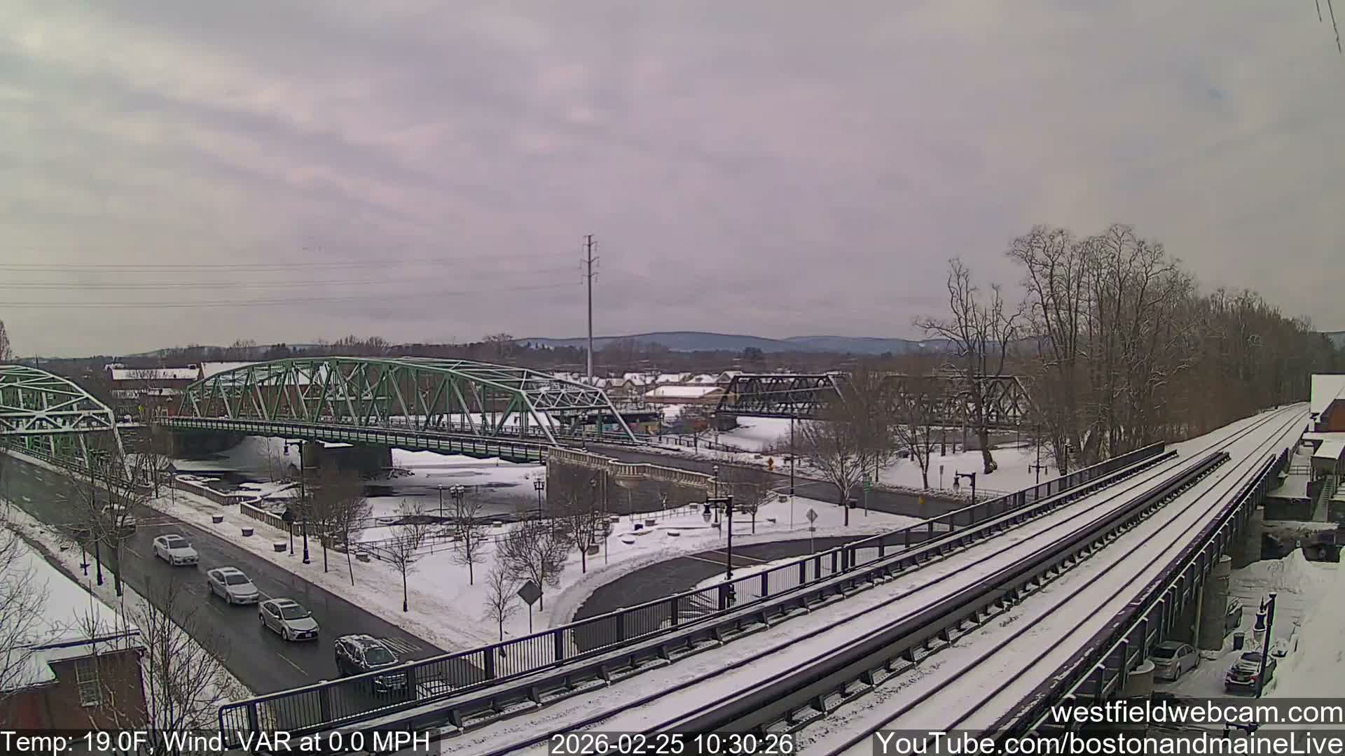 Westfield Railway Live Cam -  Massachusetts, USA