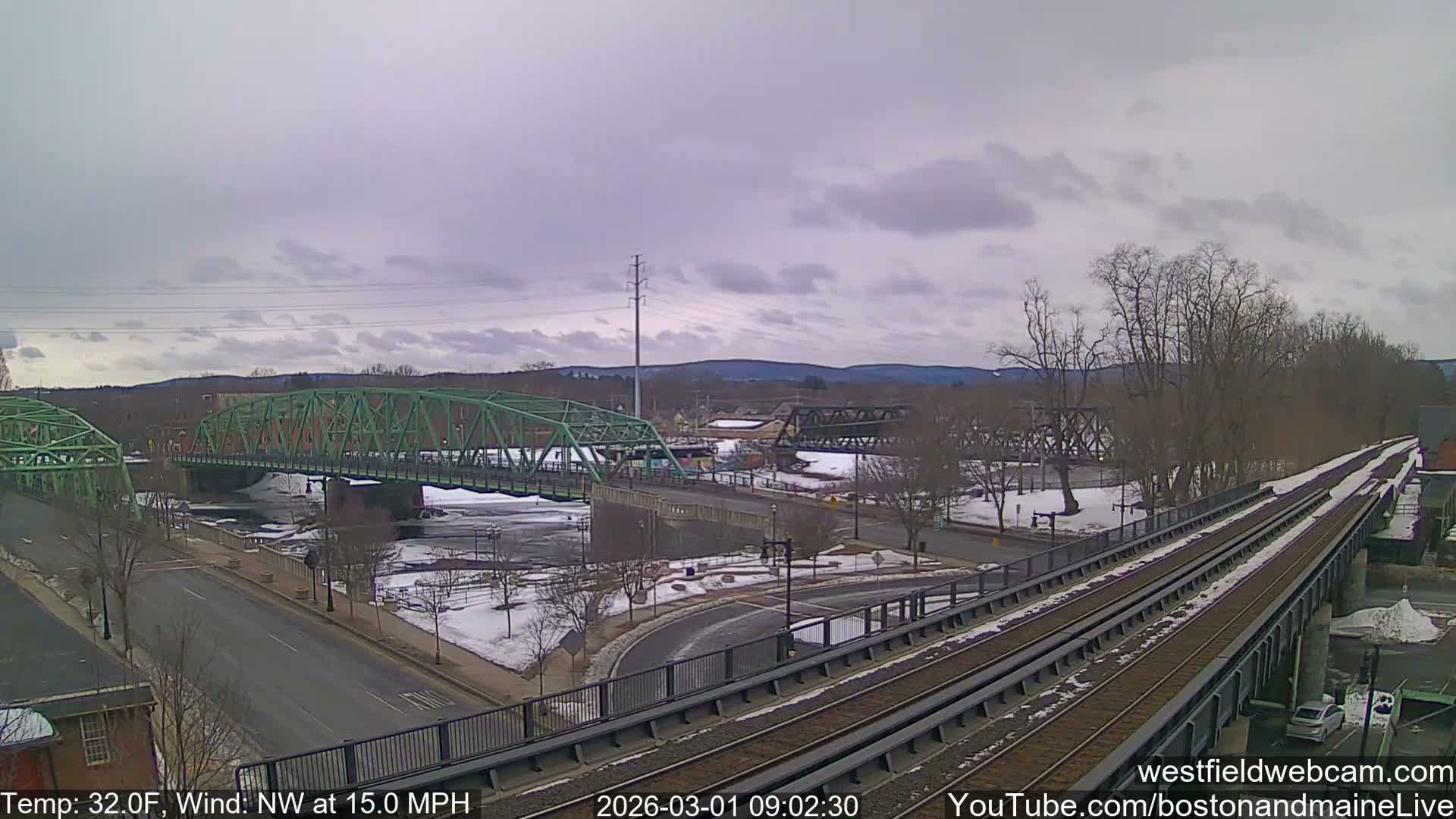 Westfield Railway Live Cam -  Massachusetts, USA