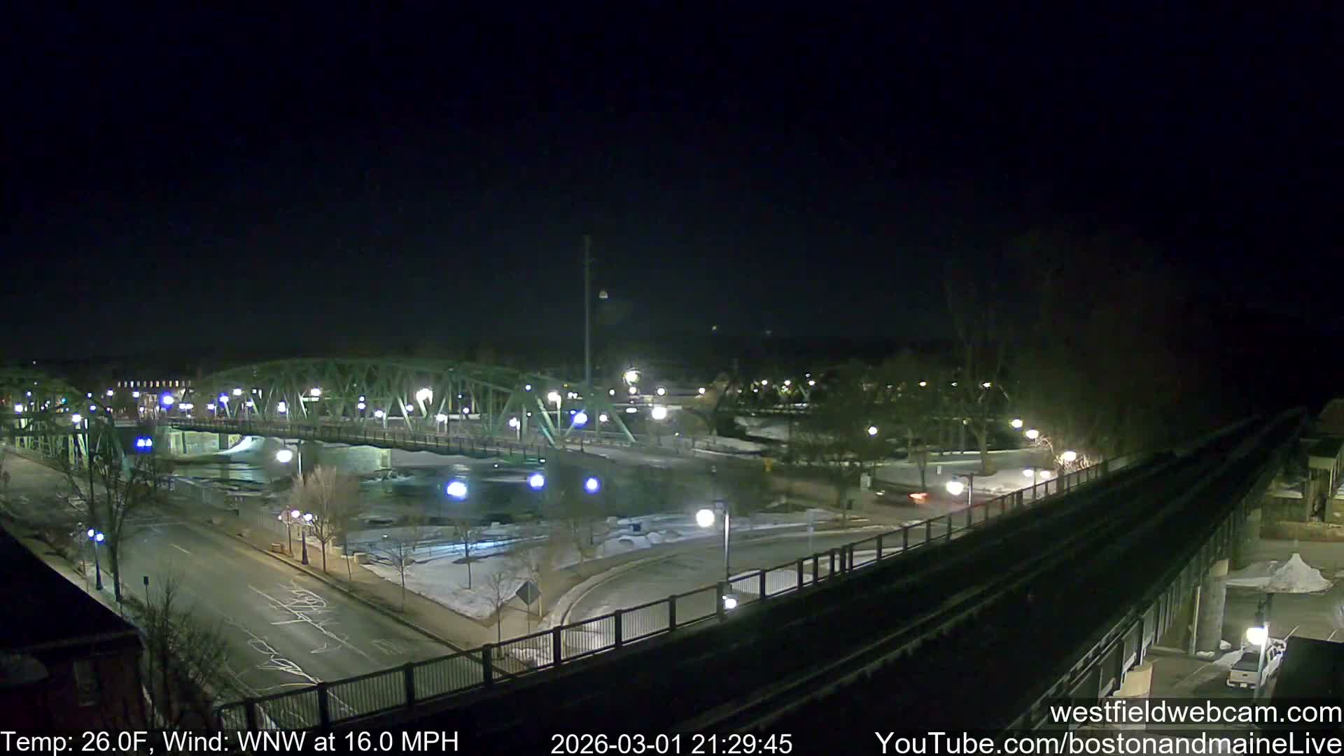 Westfield Railway Live Cam -  Massachusetts, USA
