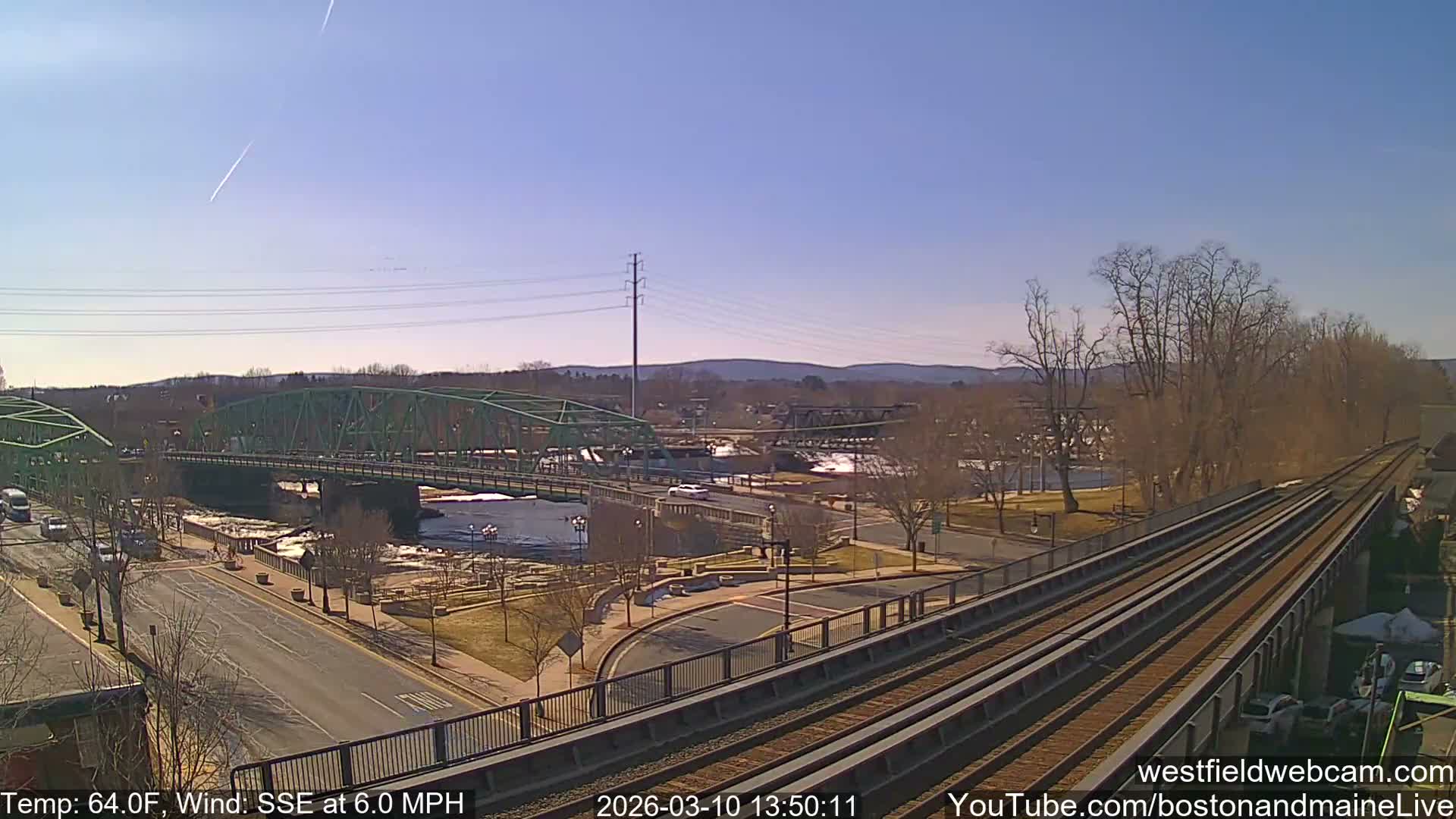 Westfield Railway Live Cam -  Massachusetts, USA