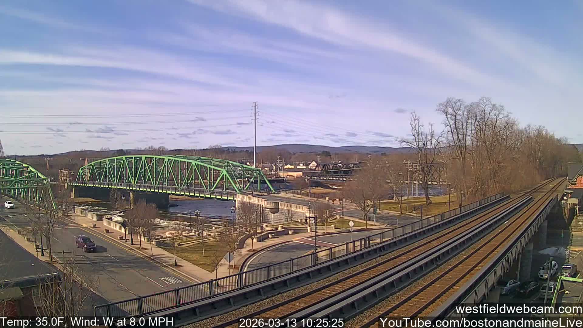 Westfield Railway Live Cam -  Massachusetts, USA