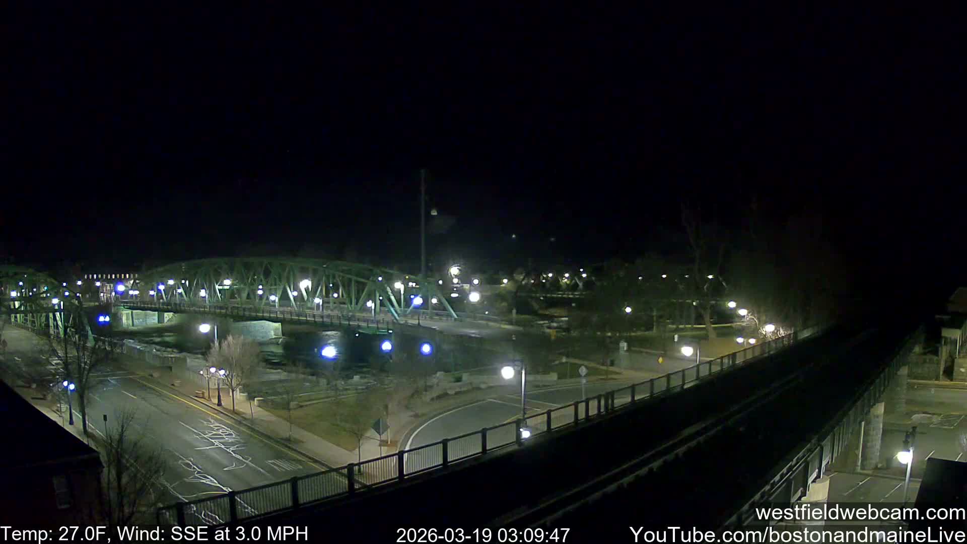 Westfield Railway Live Cam -  Massachusetts, USA