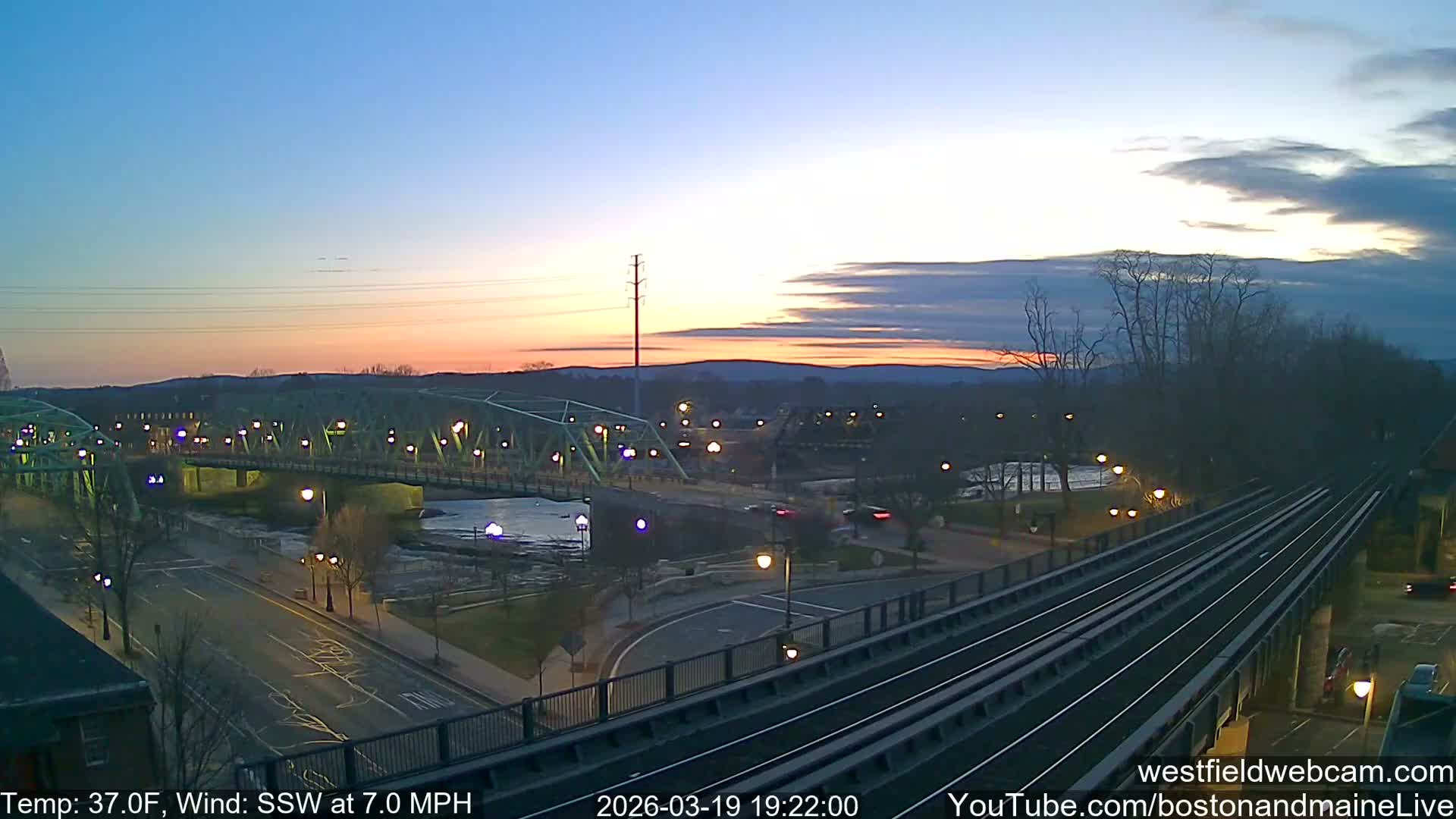 Westfield Railway Live Cam -  Massachusetts, USA