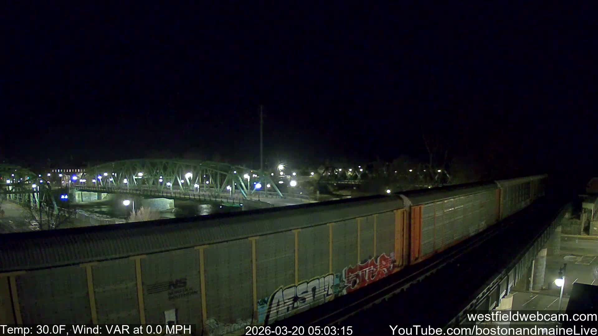Westfield Railway Live Cam -  Massachusetts, USA