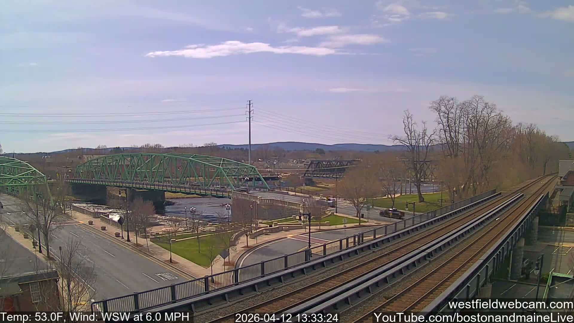 Westfield Railway Live Cam -  Massachusetts, USA