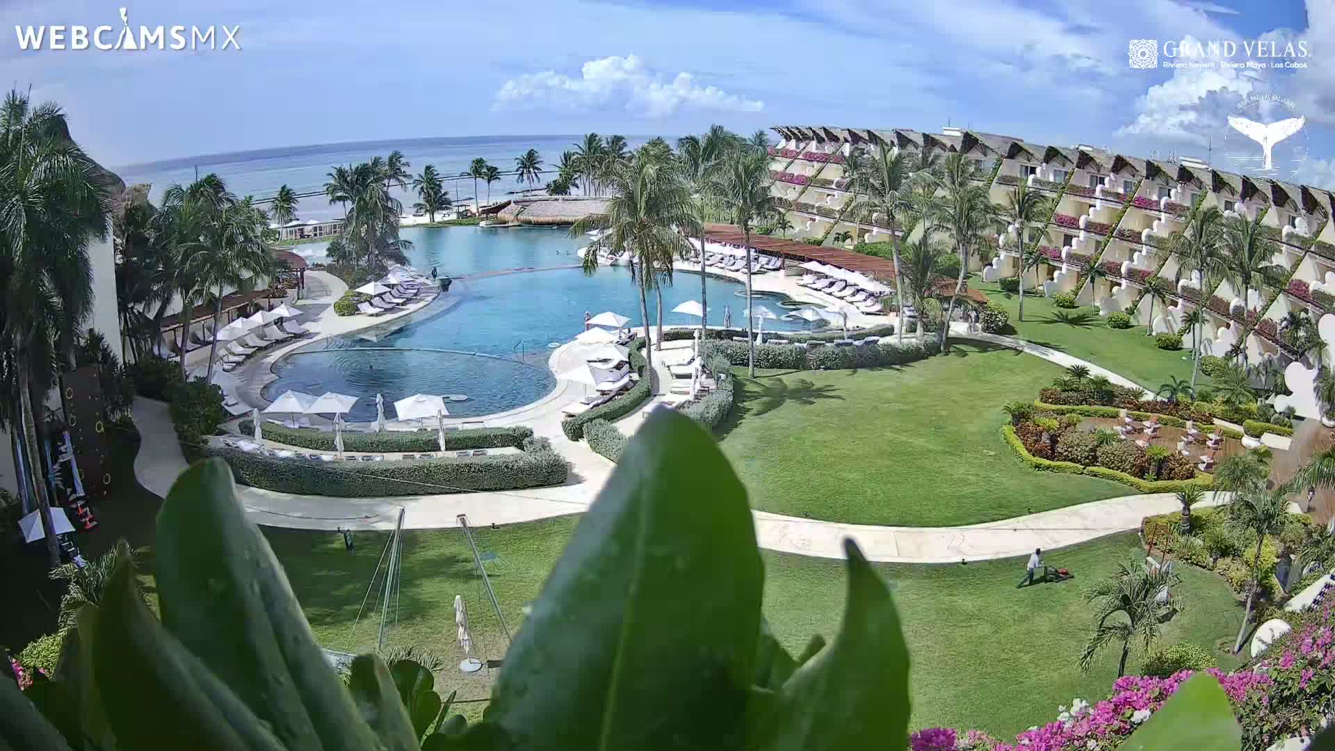 Playa Del Carmen, Playa Grand Velas Beach Live Cam - Solidaridad, Quintana Roo, Mexico