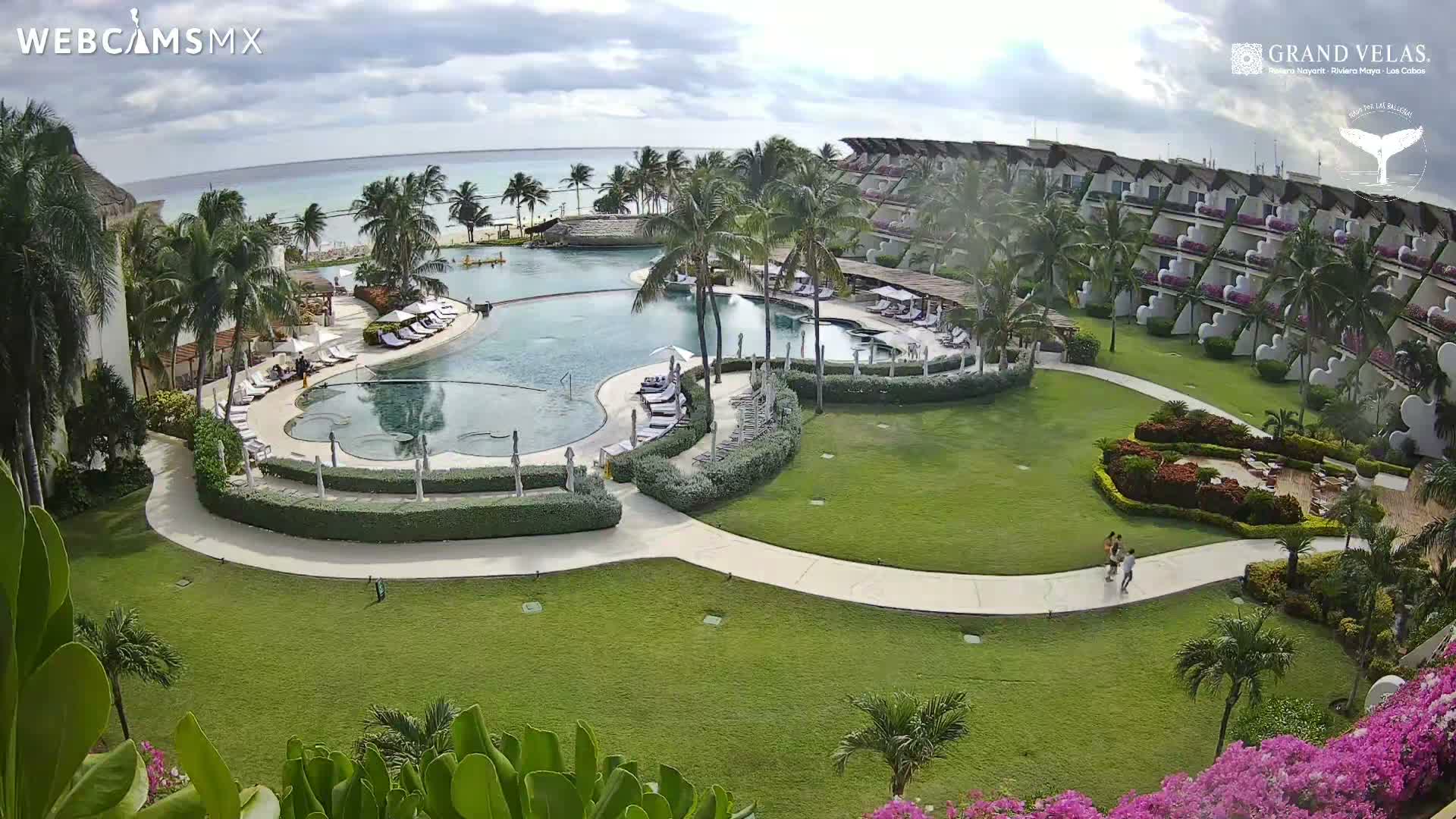 Playa Del Carmen, Playa Grand Velas Beach Live Cam - Solidaridad, Quintana Roo, Mexico