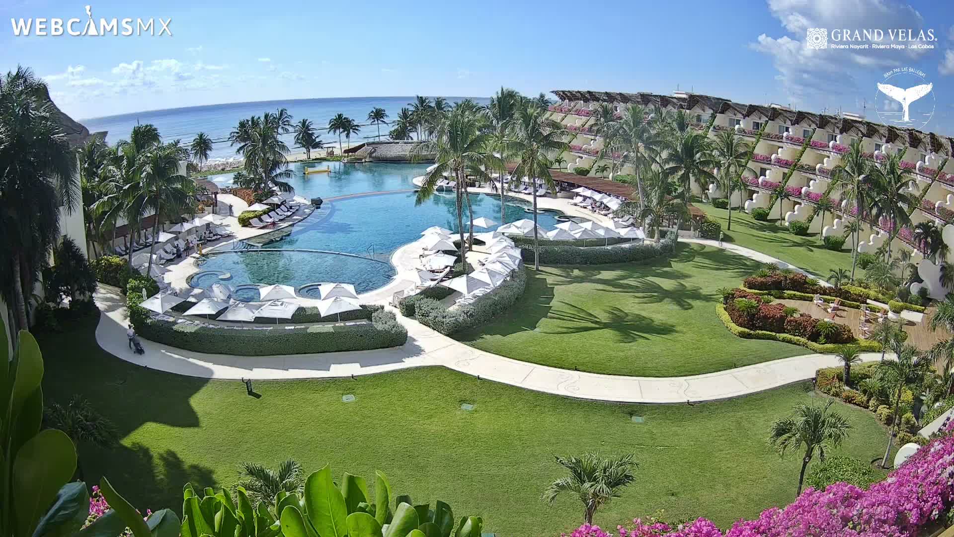Playa Del Carmen, Playa Grand Velas Beach Live Cam - Solidaridad, Quintana Roo, Mexico