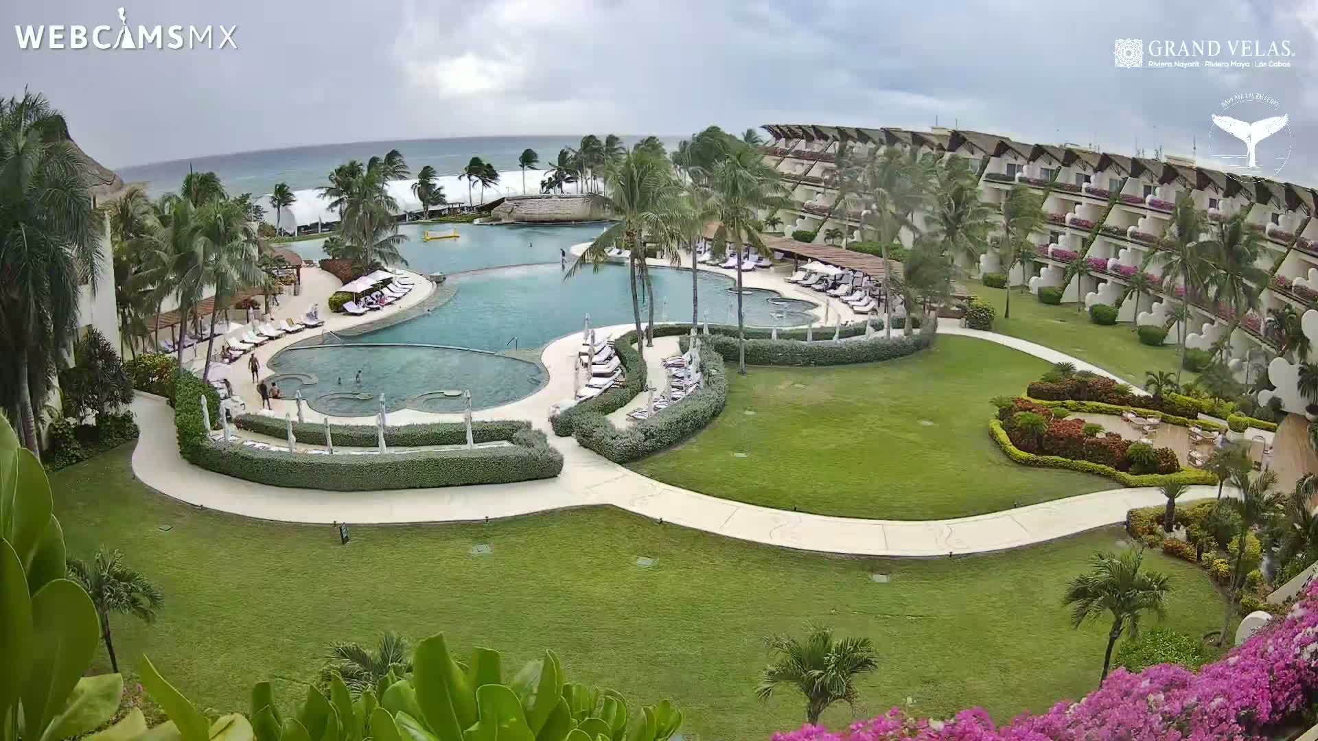 Playa Del Carmen, Playa Grand Velas Beach Live Cam - Solidaridad, Quintana Roo, Mexico