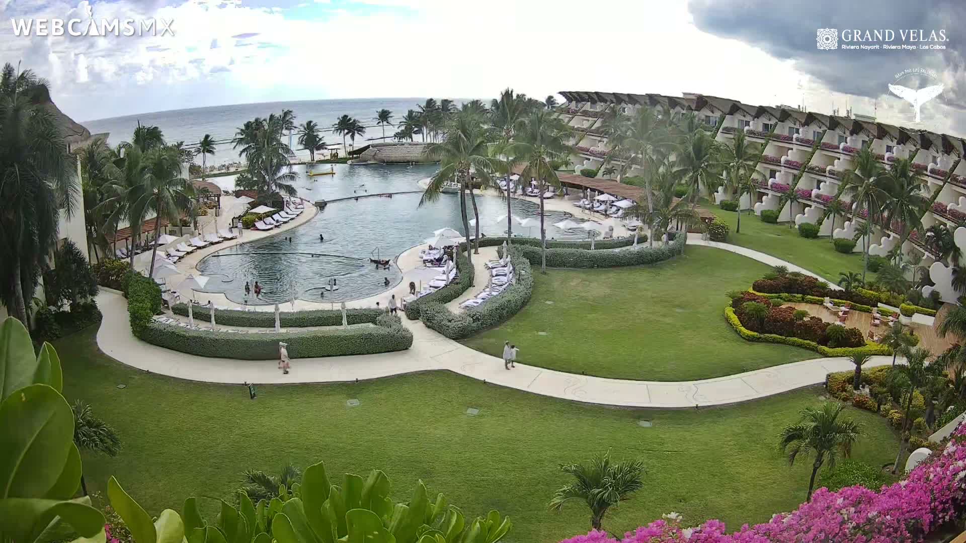 Playa Del Carmen, Playa Grand Velas Beach Live Cam - Solidaridad, Quintana Roo, Mexico