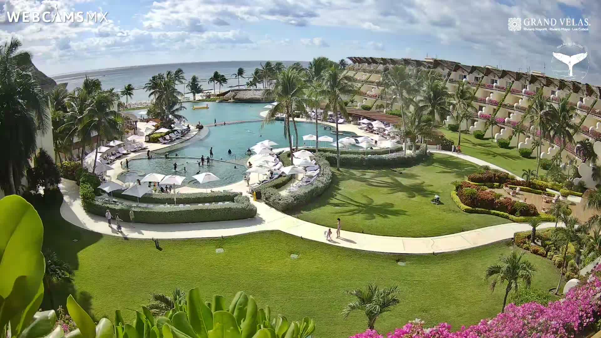 Playa Del Carmen, Playa Grand Velas Beach Live Cam - Solidaridad, Quintana Roo, Mexico