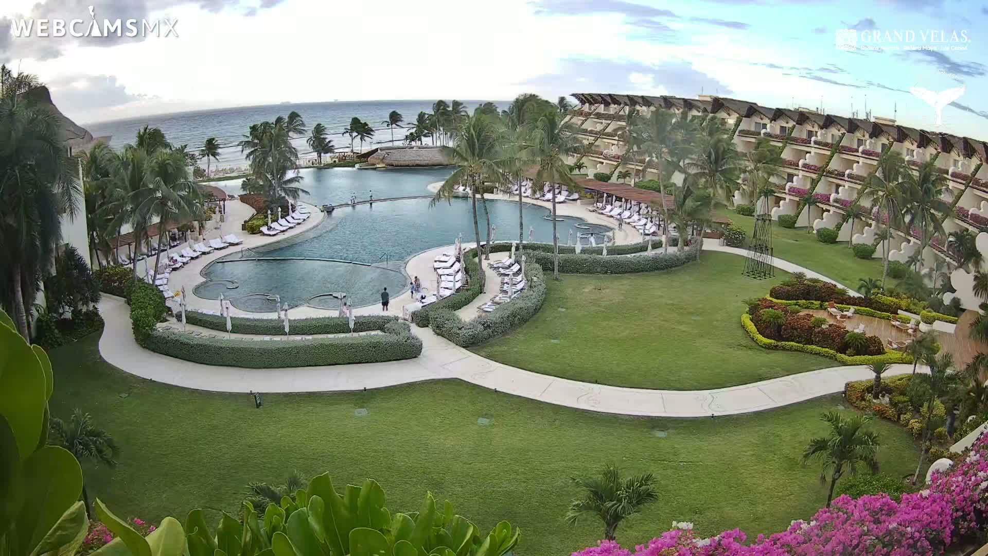 Playa Del Carmen, Playa Grand Velas Beach Live Cam - Solidaridad, Quintana Roo, Mexico