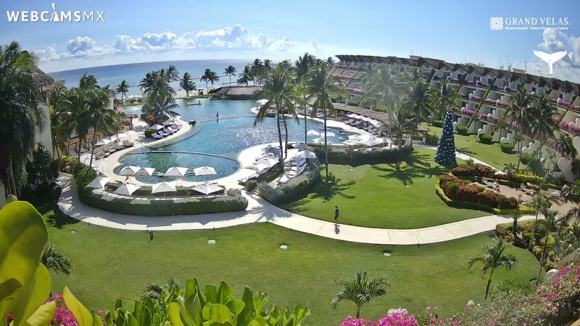 Playa Del Carmen, Playa Grand Velas Beach Live Cam - Solidaridad, Quintana Roo, Mexico