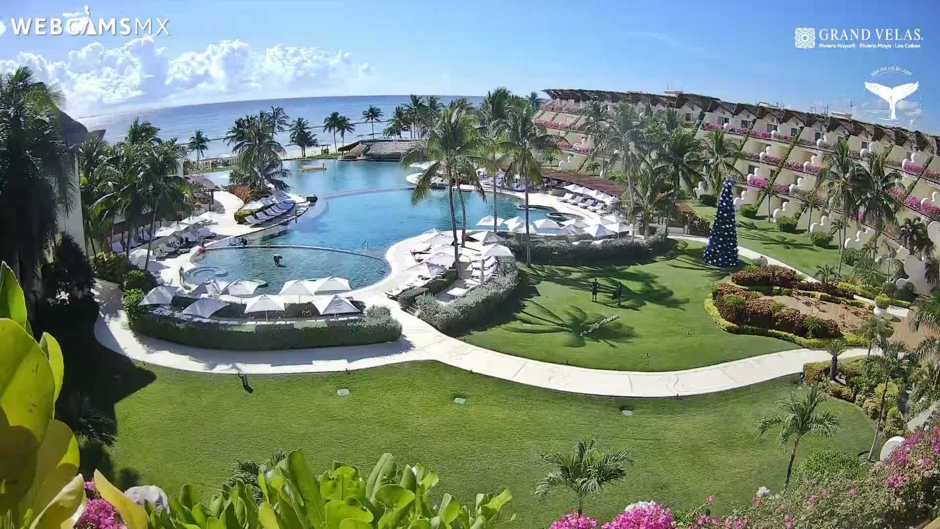 Playa Del Carmen, Playa Grand Velas Beach Live Cam - Solidaridad, Quintana Roo, Mexico