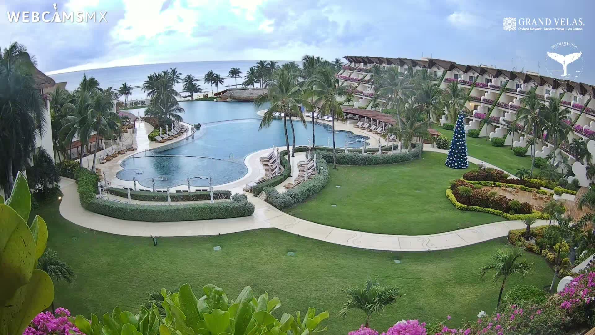 Playa Del Carmen, Playa Grand Velas Beach Live Cam - Solidaridad, Quintana Roo, Mexico