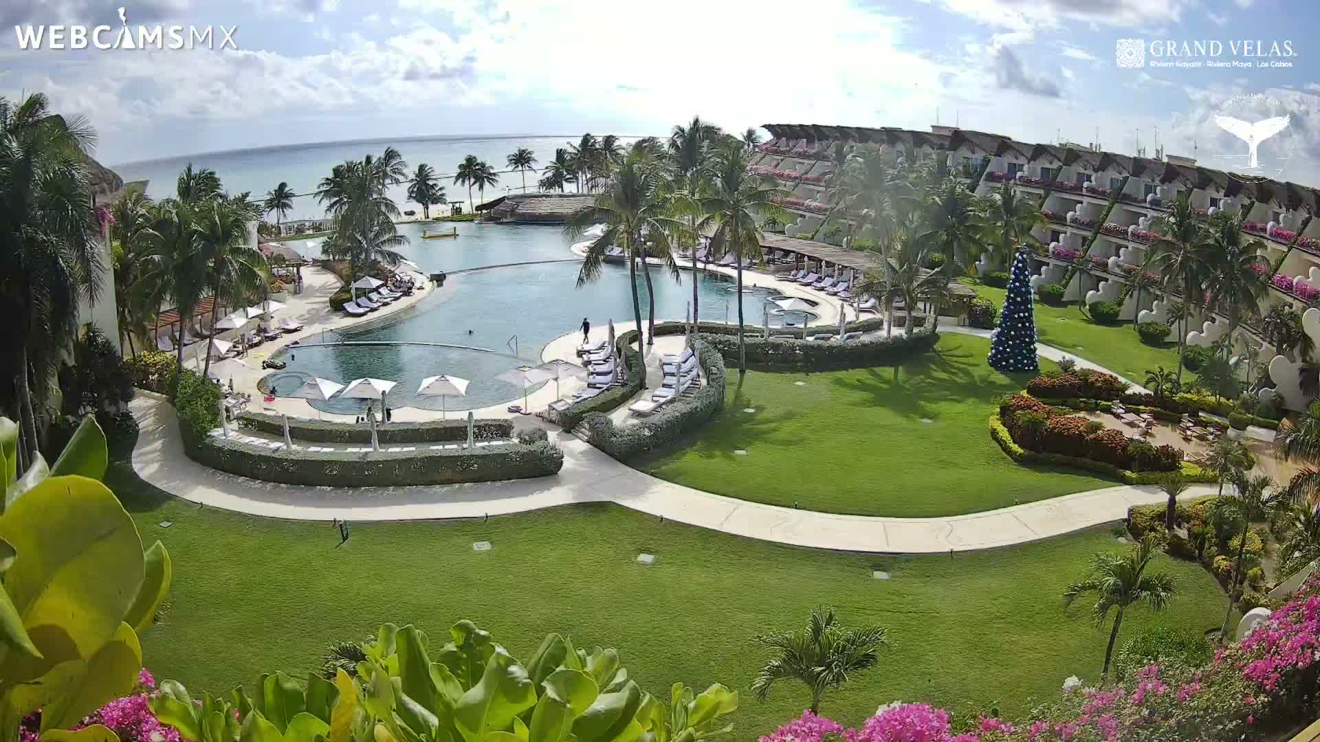 Playa Del Carmen, Playa Grand Velas Beach Live Cam - Solidaridad, Quintana Roo, Mexico