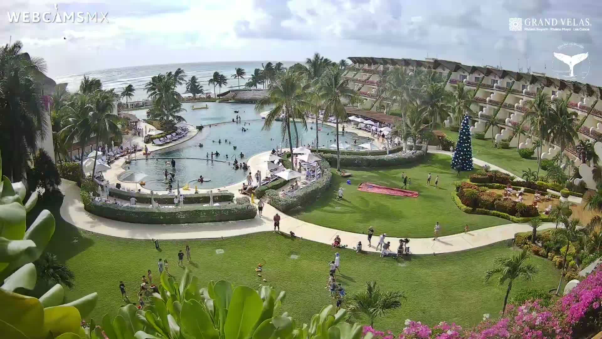 Playa Del Carmen, Playa Grand Velas Beach Live Cam - Solidaridad, Quintana Roo, Mexico