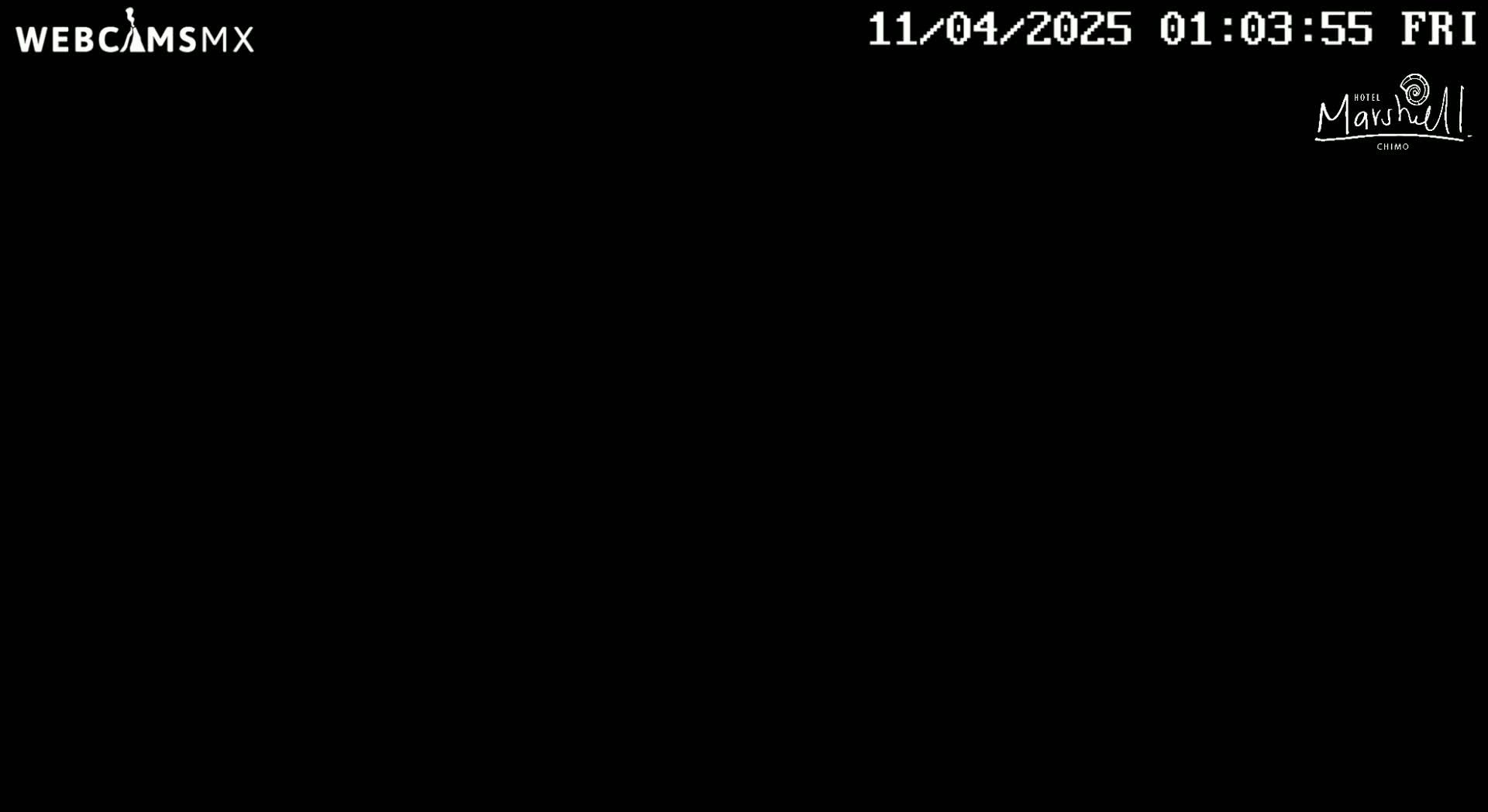 The image is a completely black screen.